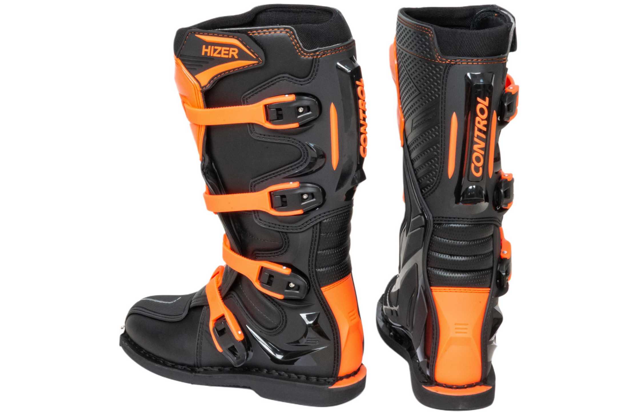 Мотоботинки HIZER X2401 orange (р. 42)