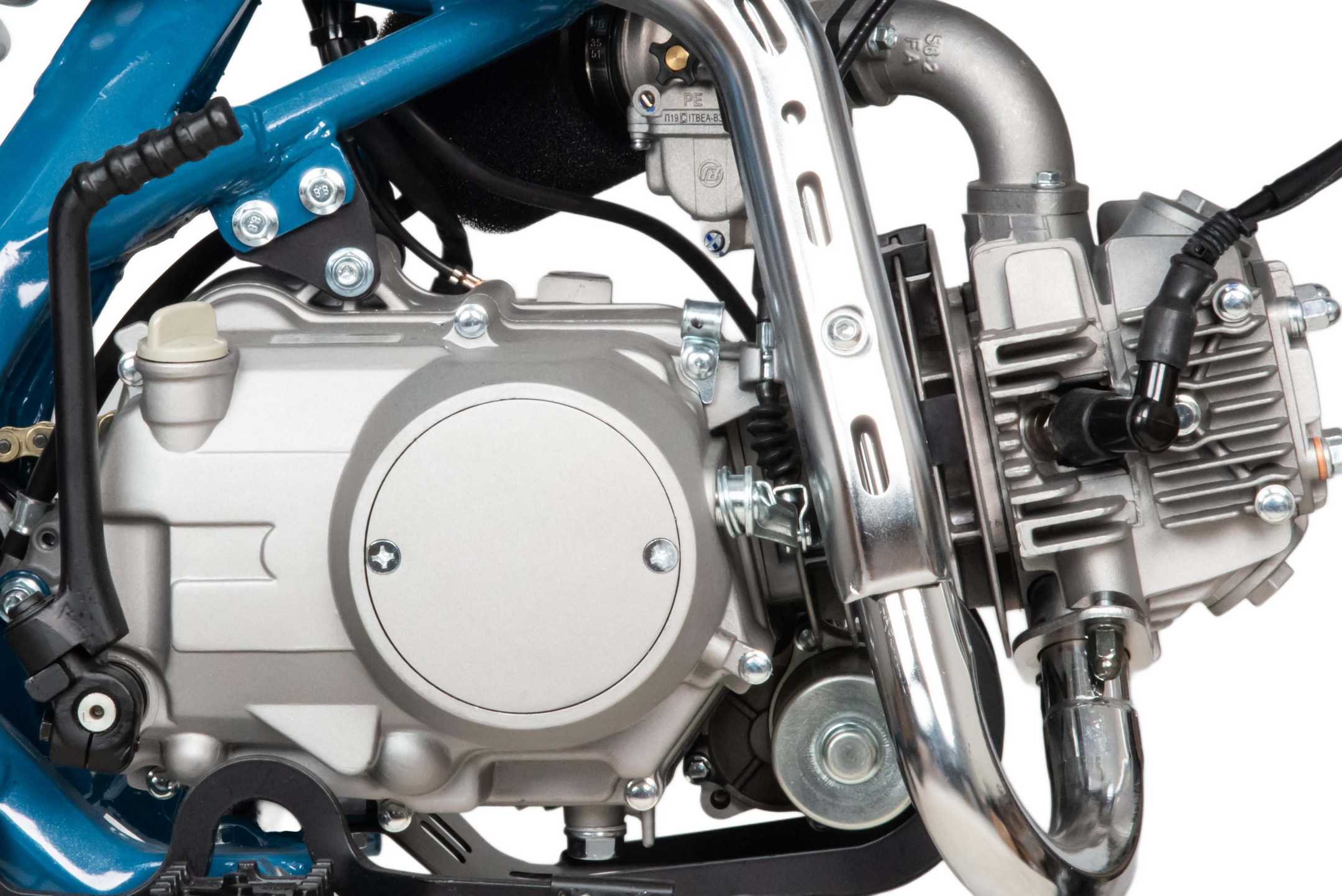 Питбайк  Motoland TCX125 E 17/14 синий NEW