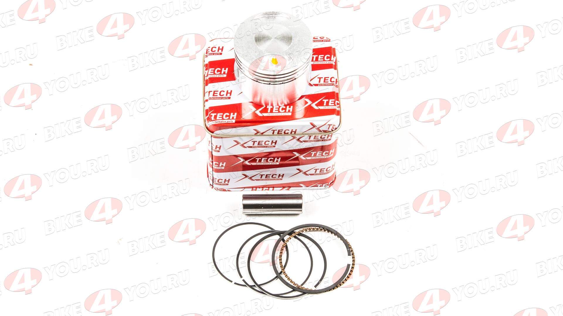 Поршень в сборе 152FMH (палец 14мм) 110-125см3 D=52,4 X-TECH