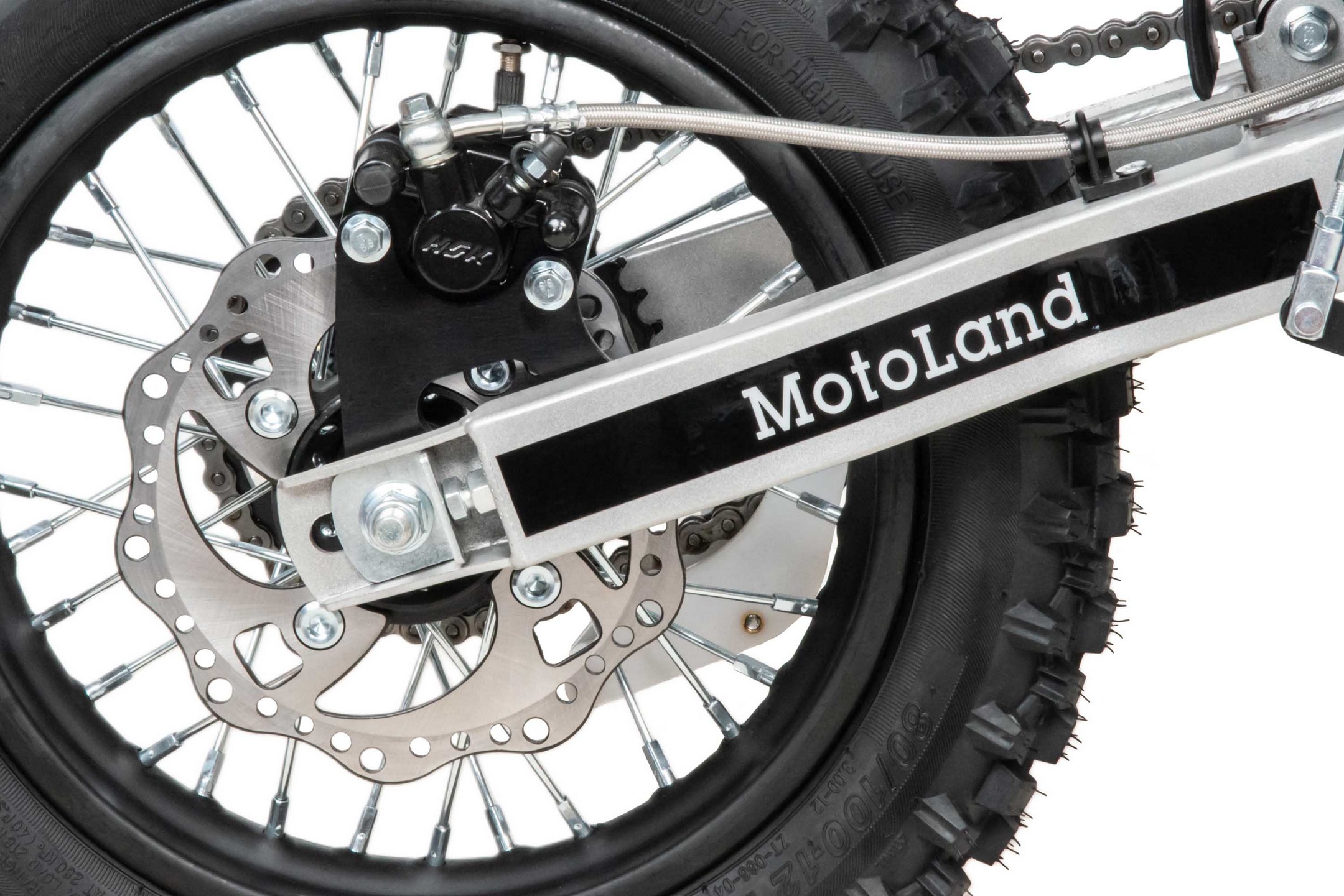 Питбайк  Motoland TCX125 E 14/12 + фара синий