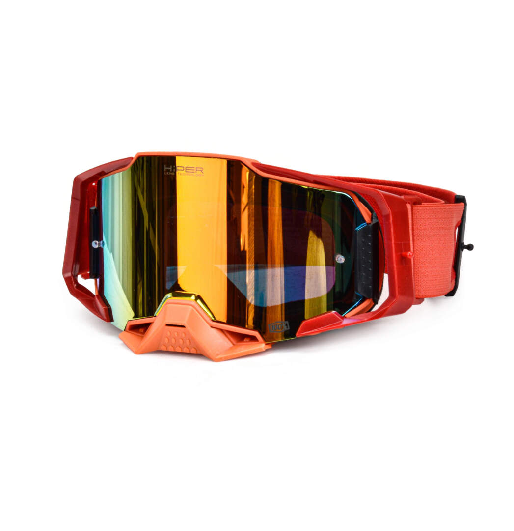 Очки мотокросс 100% №16 red