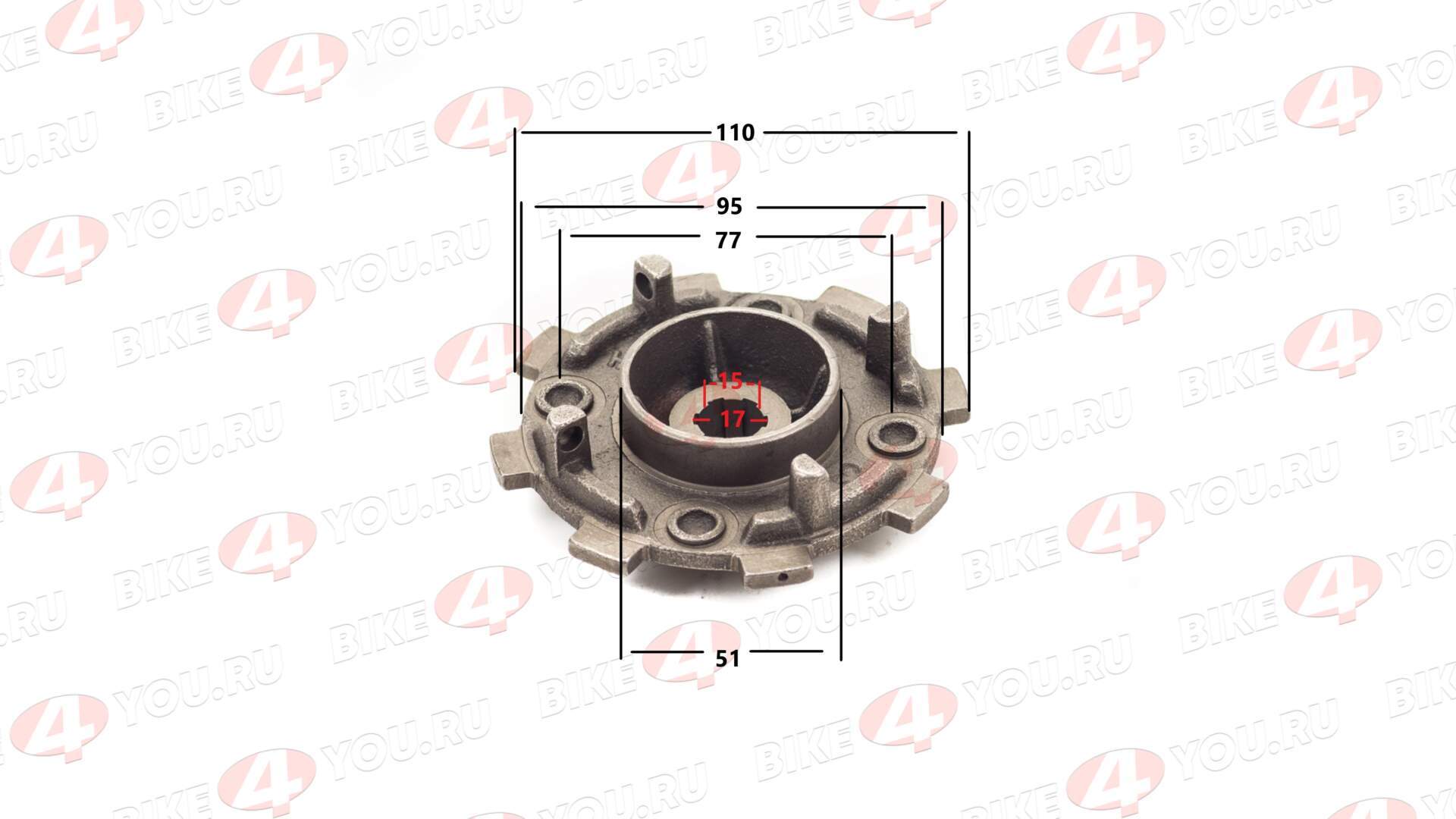 Нажимной диск сцепления 139FMB,147FMH,152FMH 50-110см3