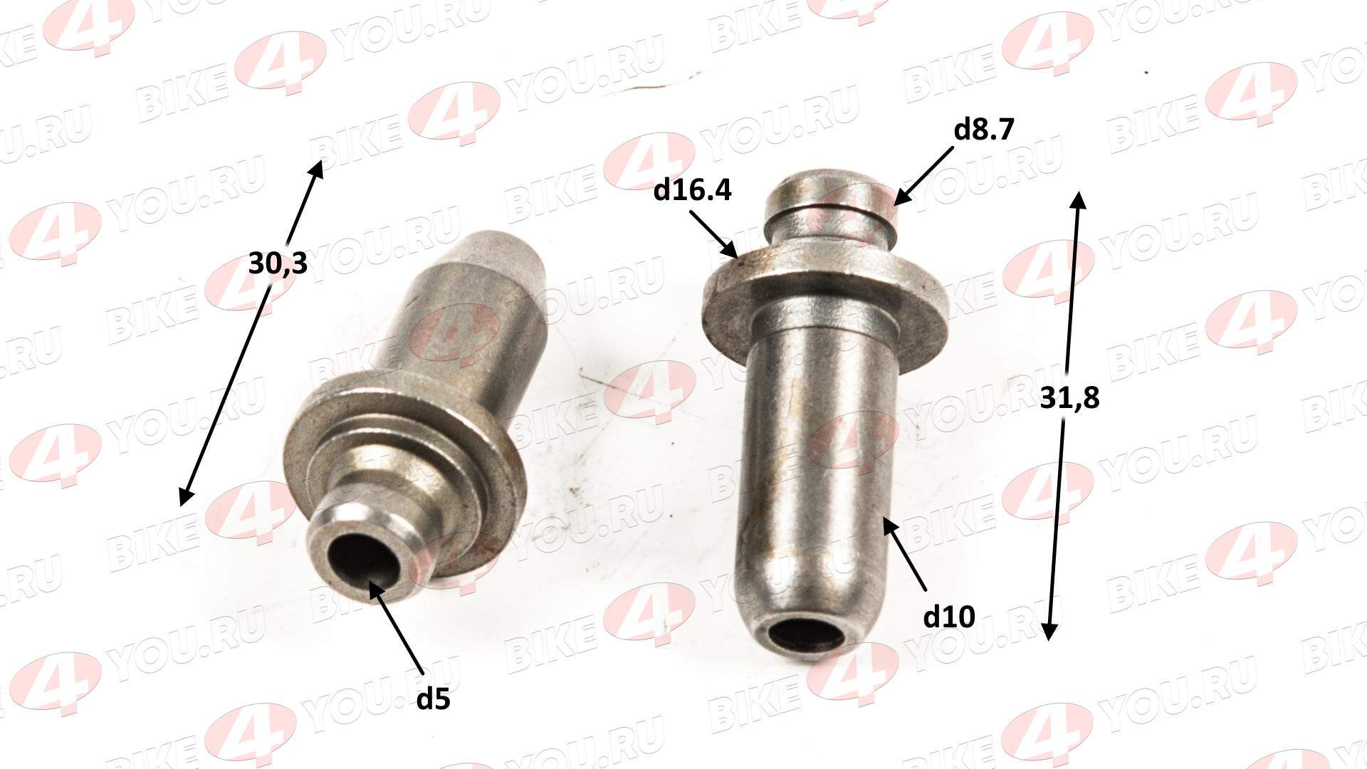 Направляющие клапанов 139FMB, 147FMH, 152FMH, 153FMH 50-110см3 (пара) 