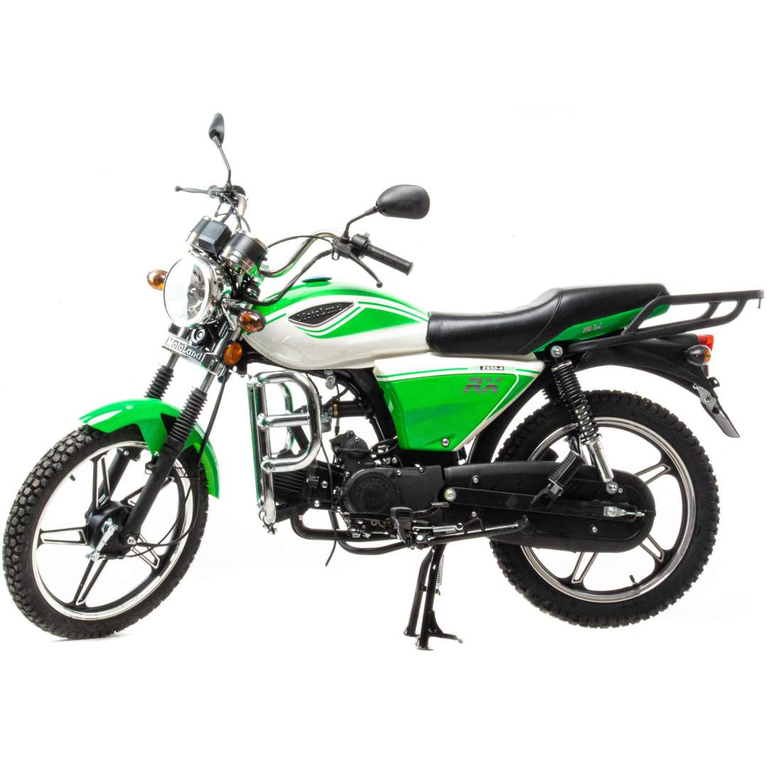 Мопед Motoland Альфа RX  7 зеленый