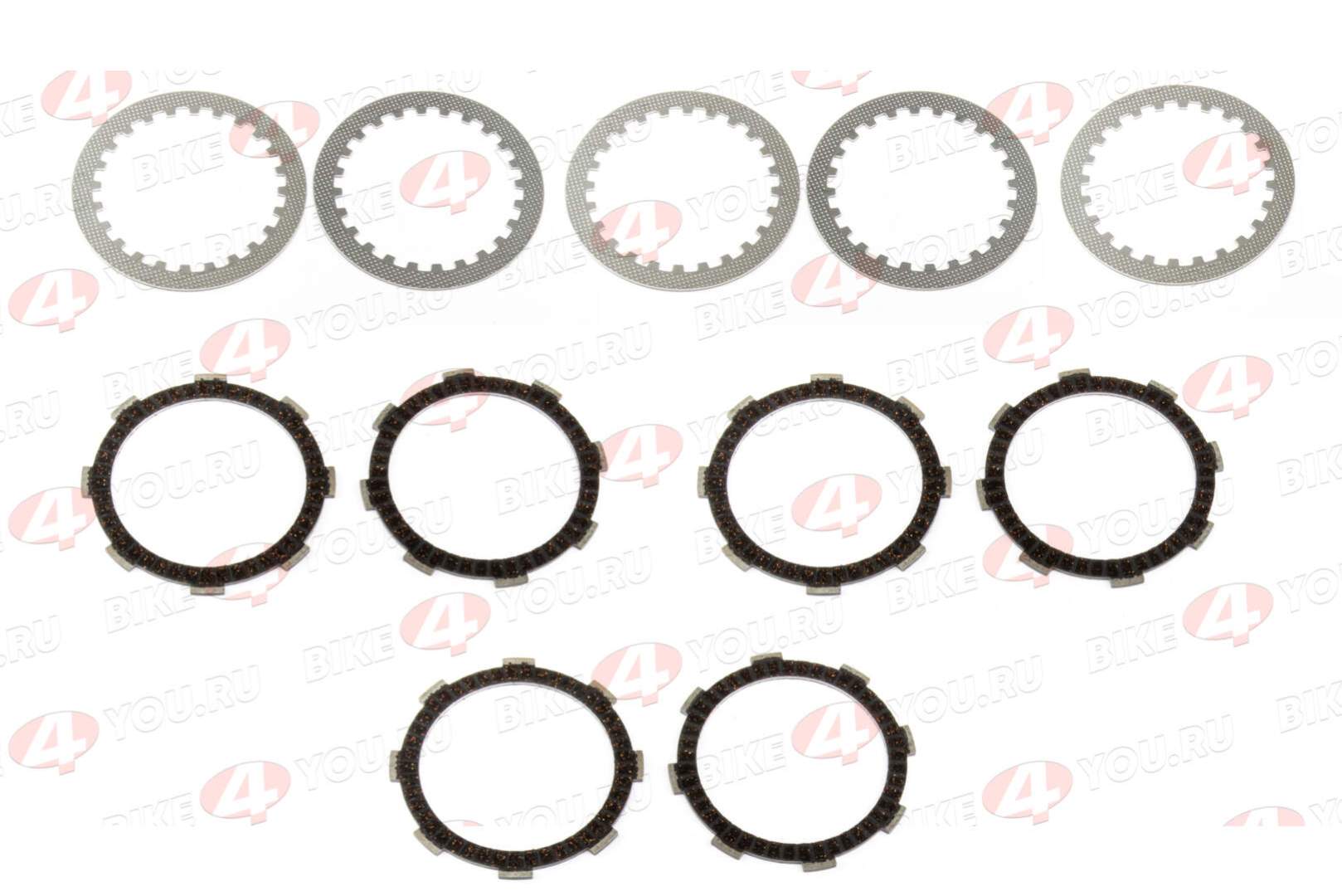 Диски сцепления 172FMM-5 (PR250 сбалансиром) (комплект)