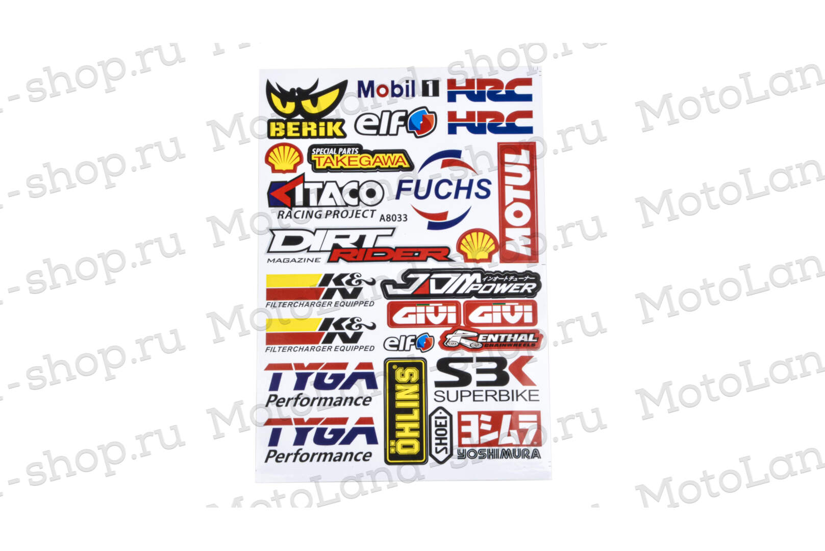 Наклейки набор A8005 (21*30)