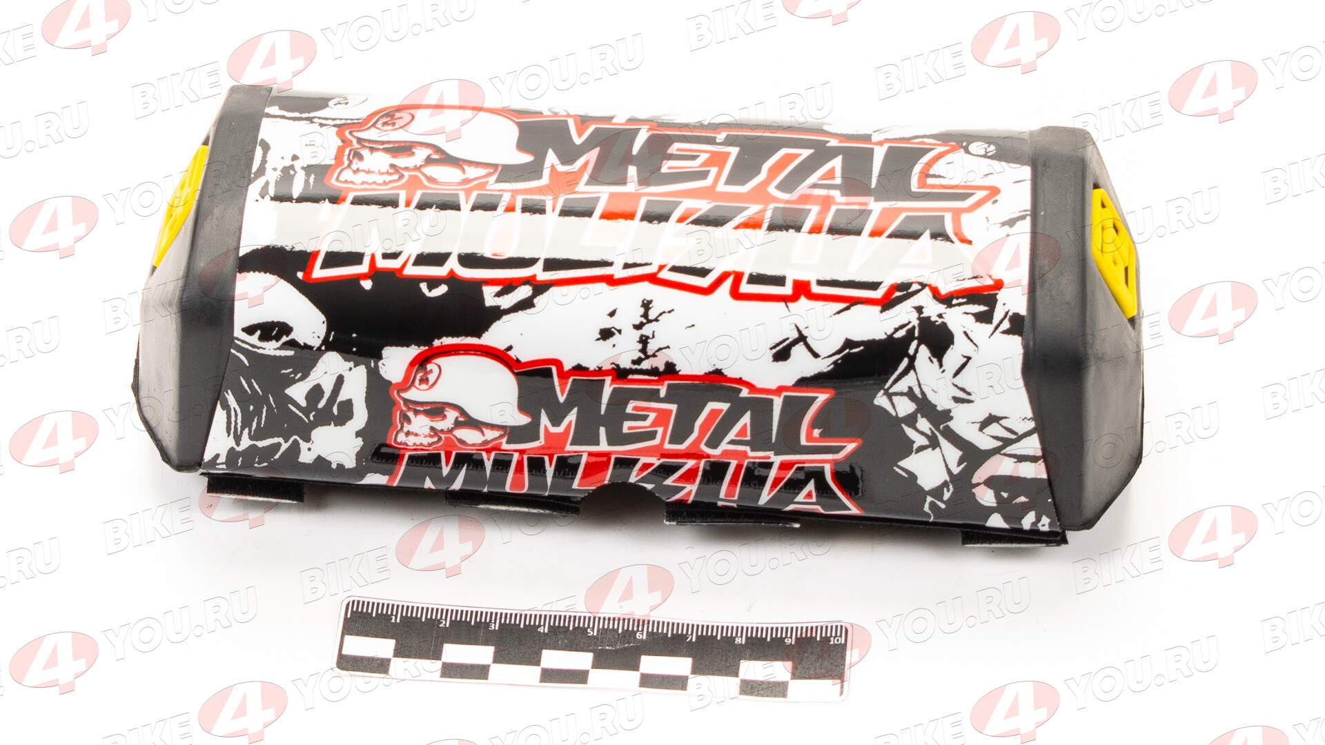 Защита руля прямоугольная №2 черная