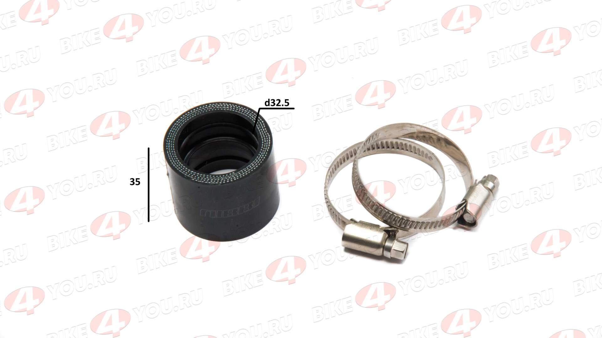 Патрубок карбюратора 33mm NIBBI