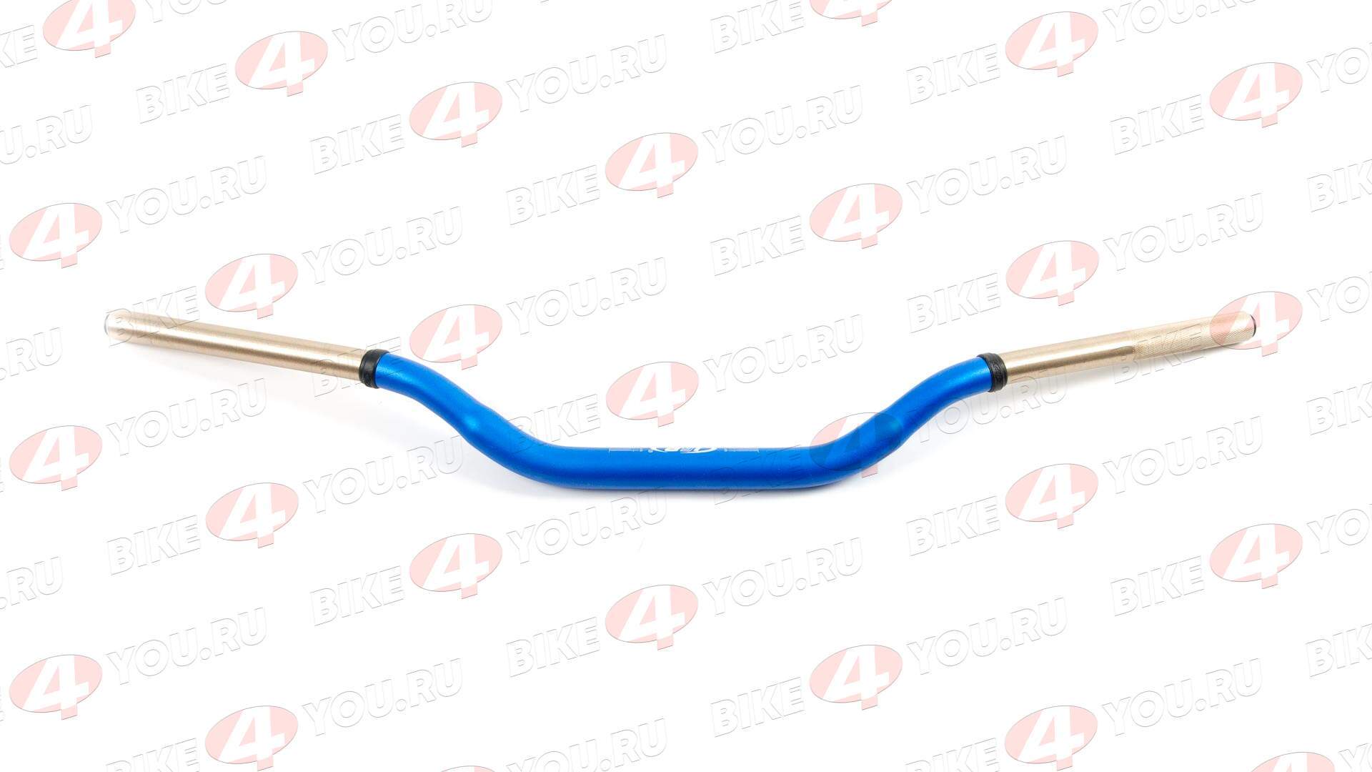 Руль 28мм №2 двухслойный синий