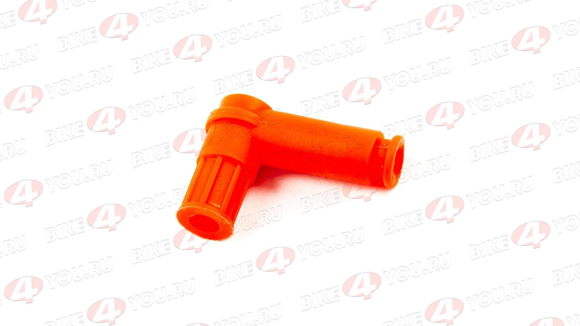 Колпачок свечной мото силикон (красный)