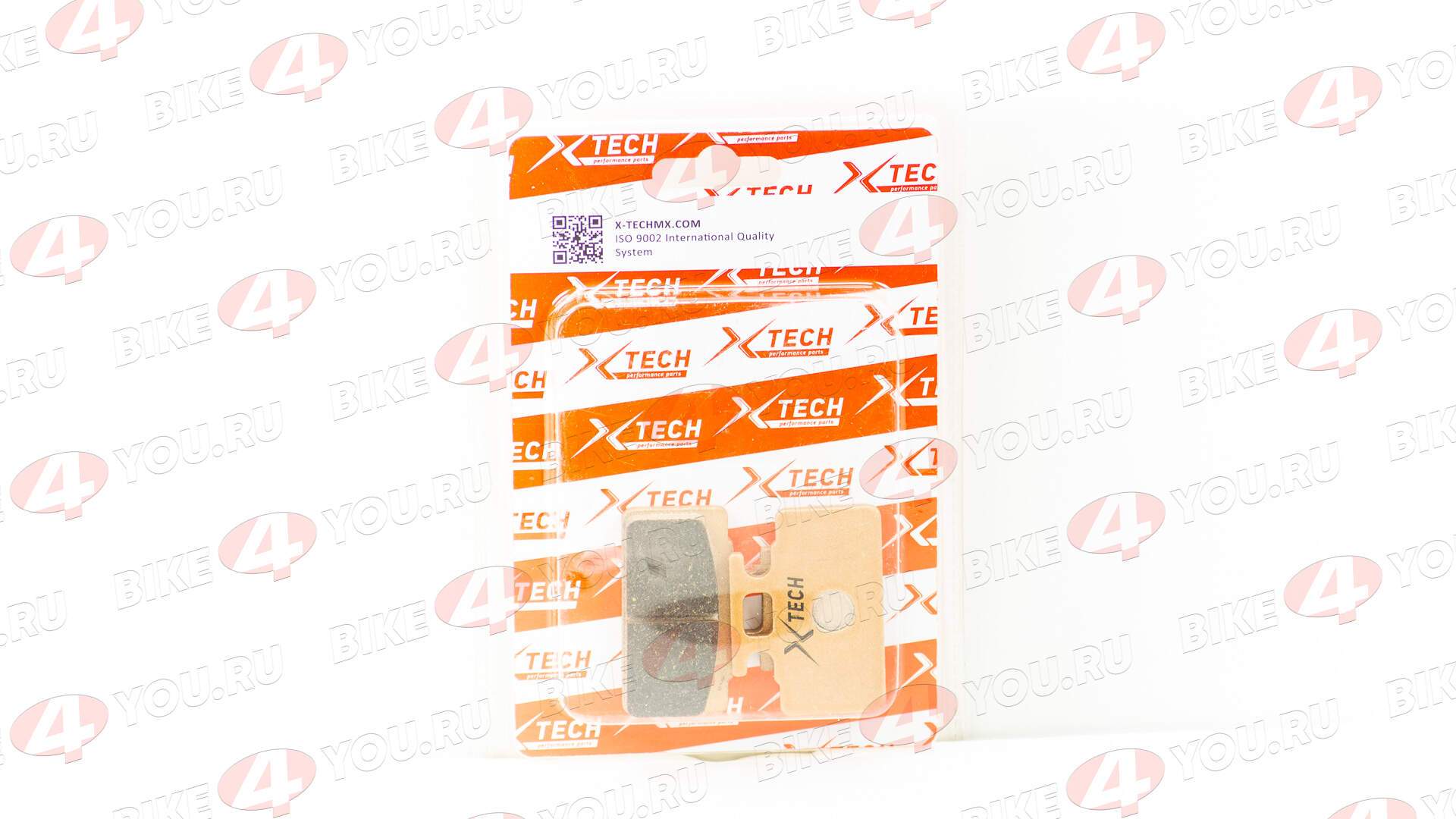 Колодки тормозные дисковые  №4 X-TECH (semi-metallic) полуметаллические