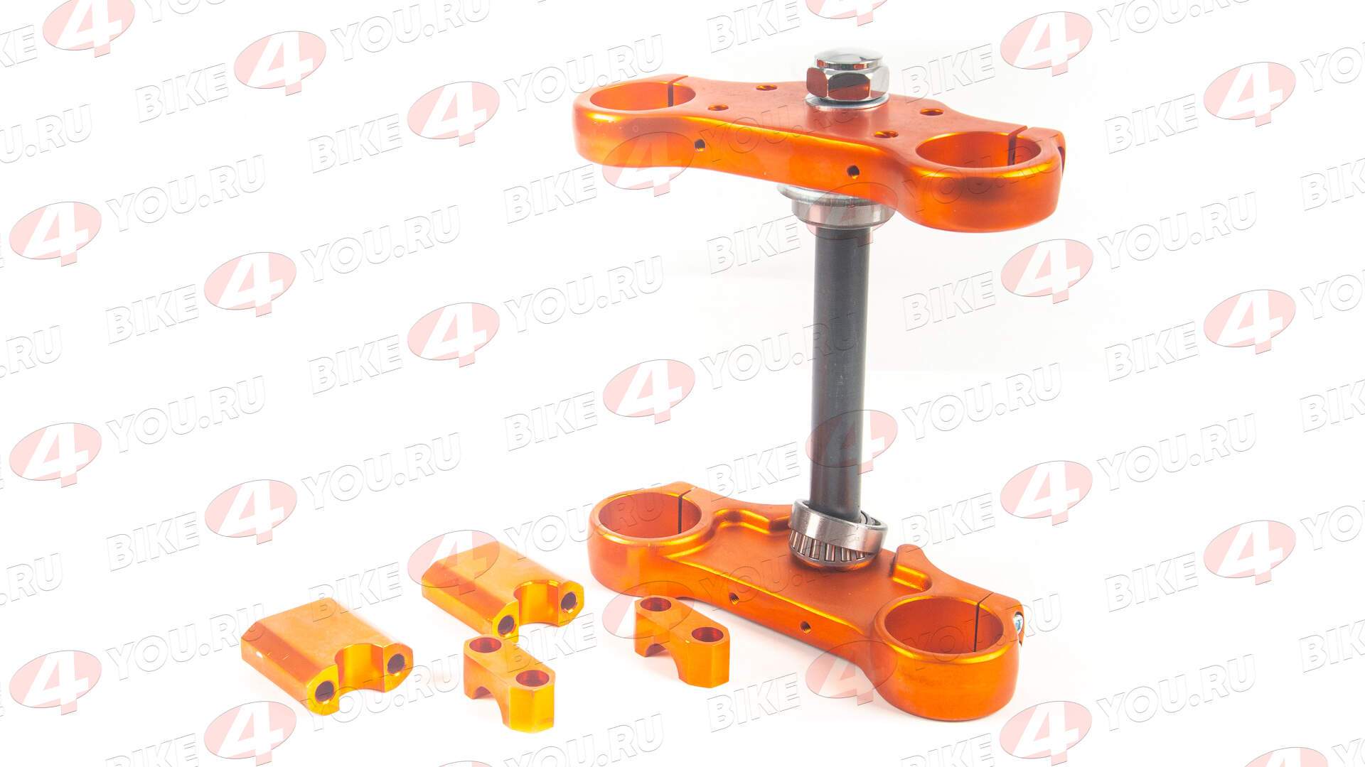 Траверса в сборе №1 алюминий 45/48 (160mm) оранжевая