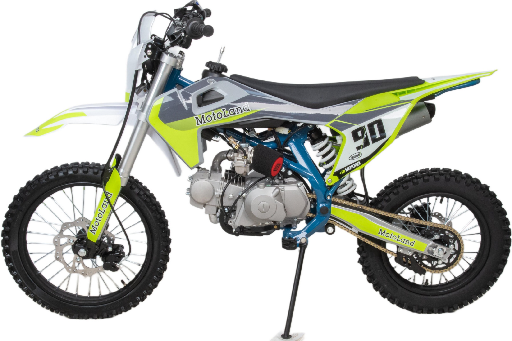 Питбайк  Motoland TCX125 E 17/14 зеленый NEW