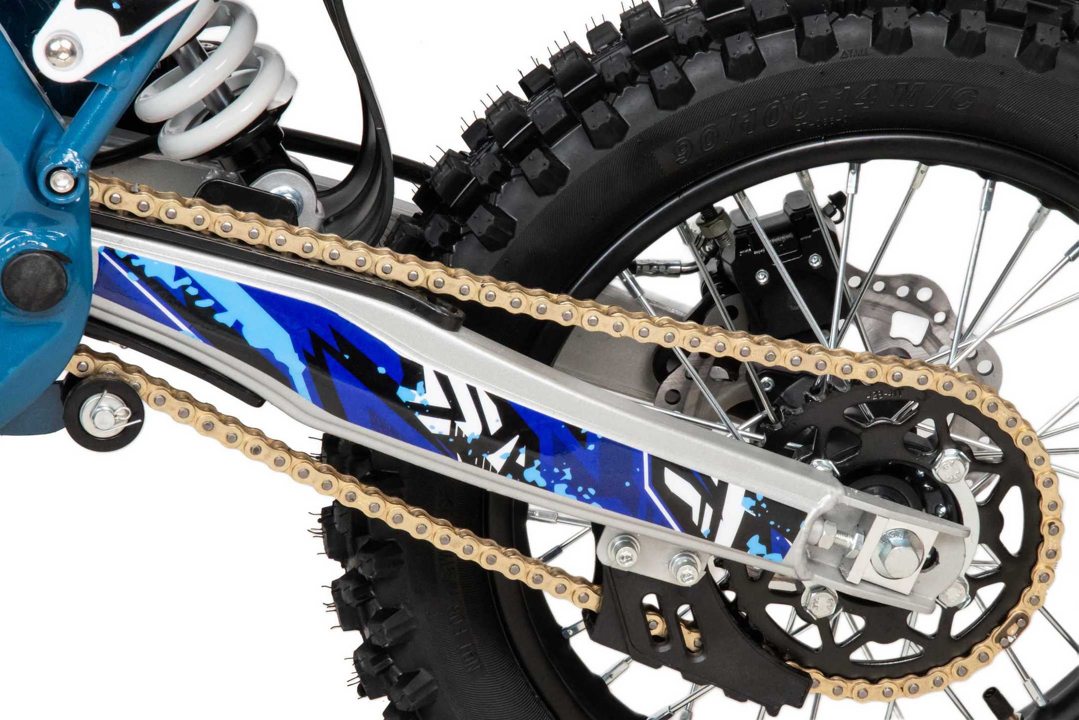 Питбайк  Motoland TCX125 E 17/14 синий NEW