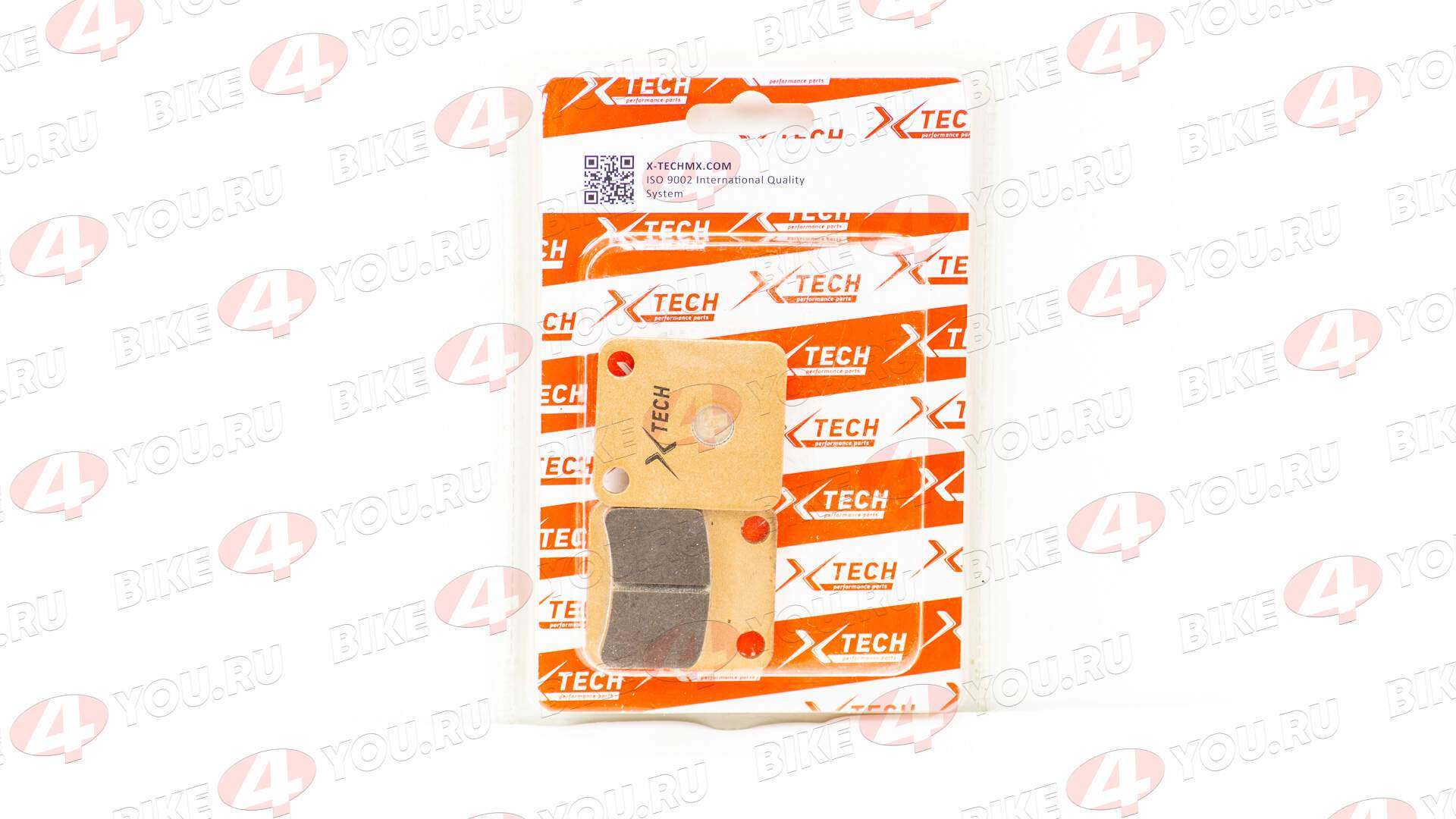 Колодки тормозные дисковые  №3 X-TECH (Coper-based) медь+кевлар