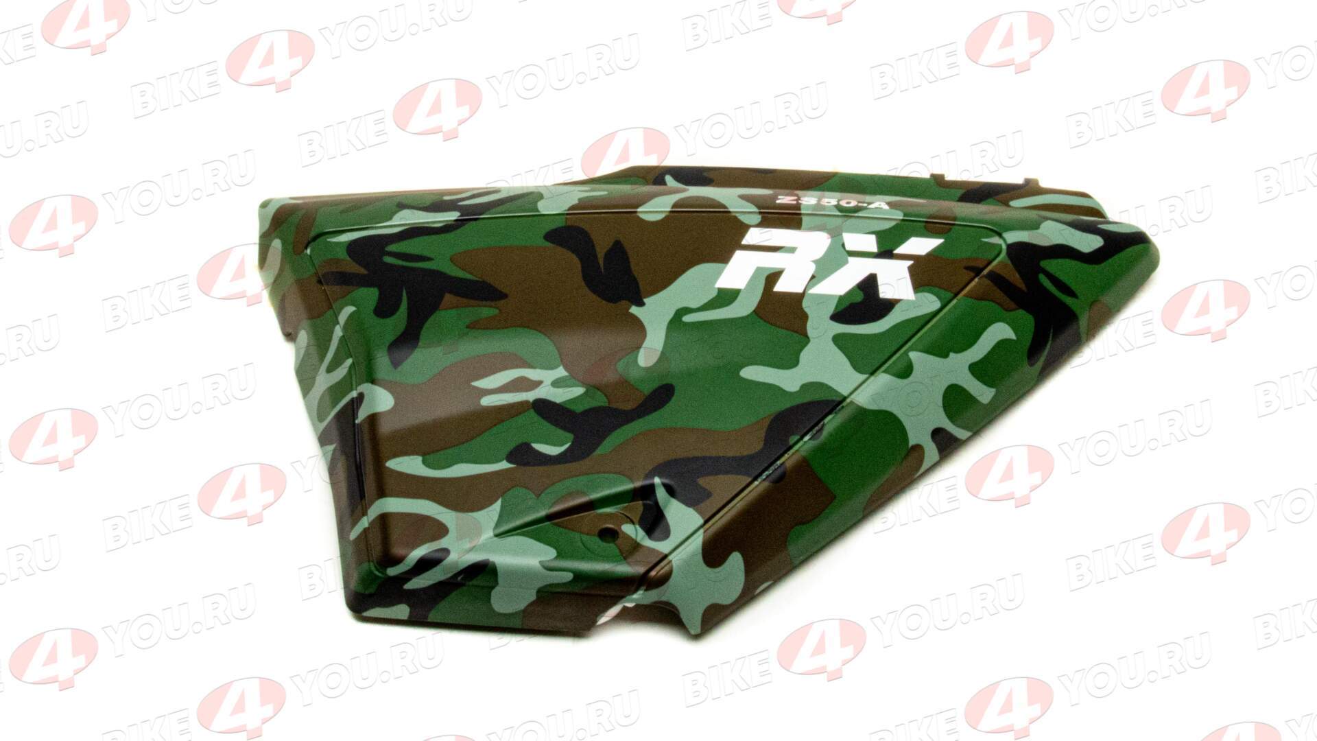 Крышка (облицовка) левая Альфа RX камуфляж