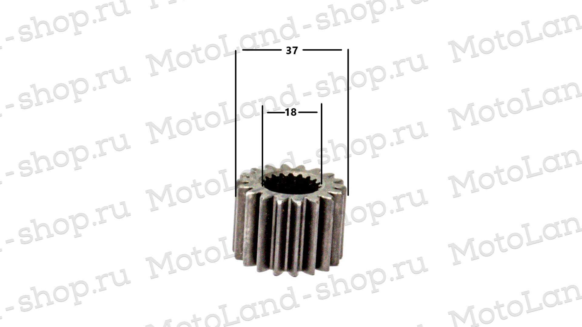 Шестерня коленвала ведущая 162FMJ (CG150D)