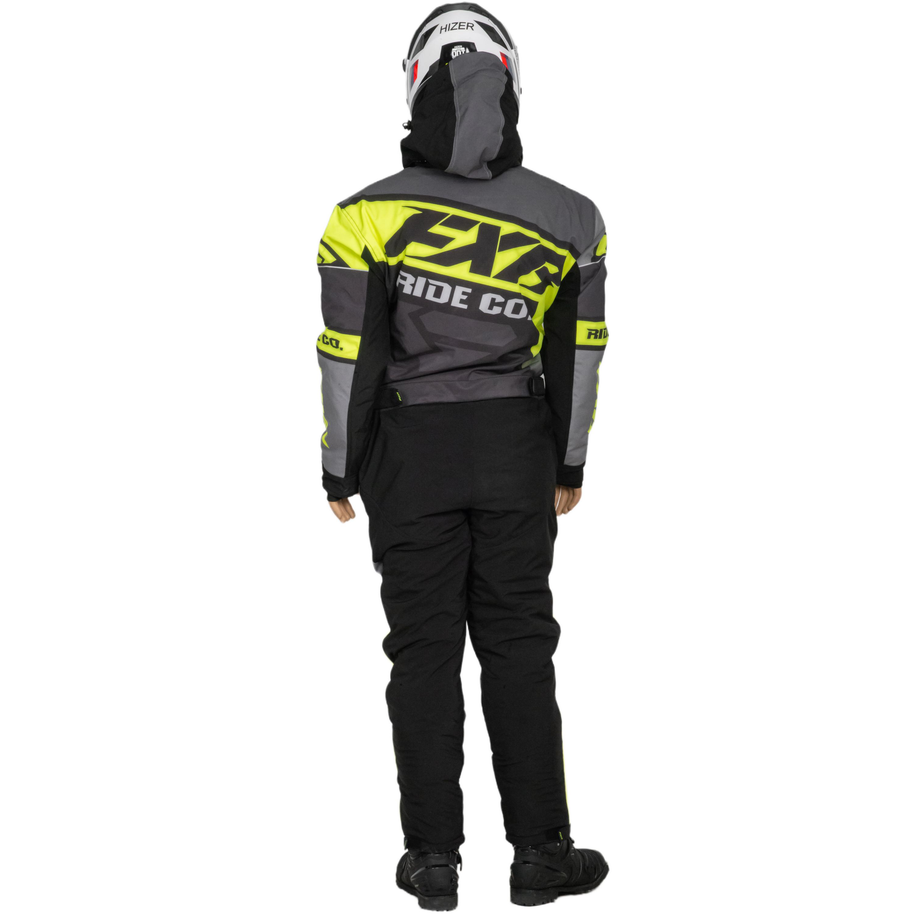 Комбинезон для снегохода FXR CX №4 gray-yellow (текстиль) (L)