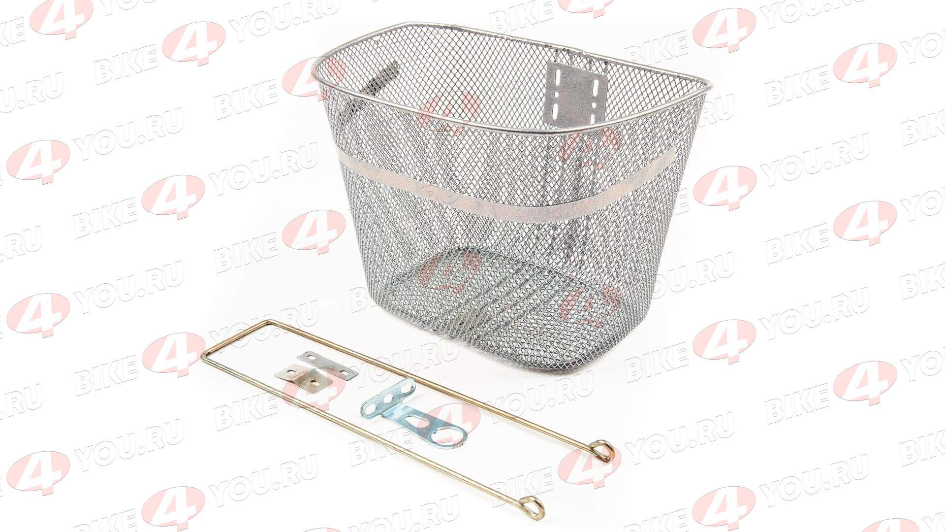 Корзина вело с кр.(черн./серебр.) 31005-05/06 уценка 