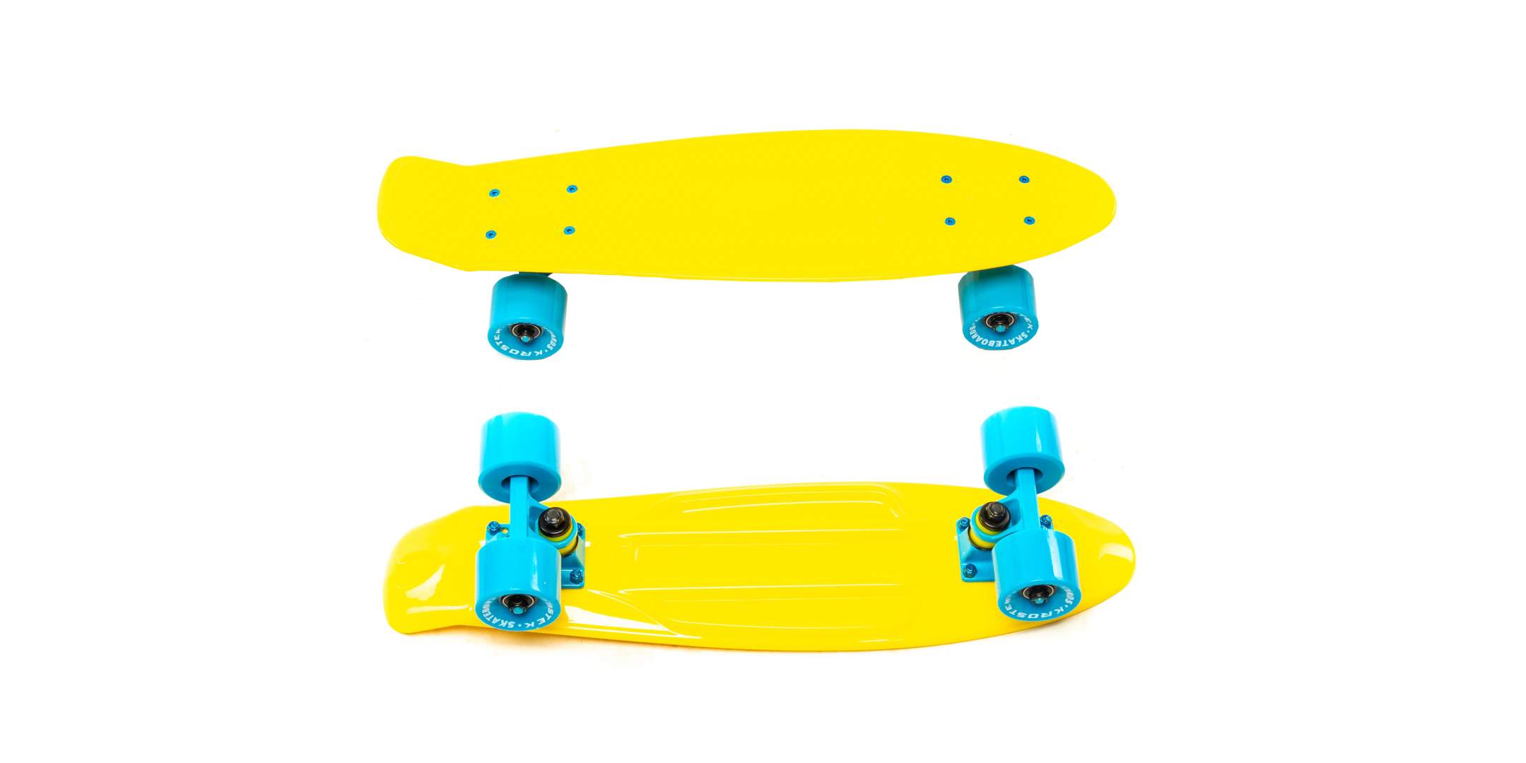 Скейтборд KROSTEK 17" PC17 №1 / YELOW