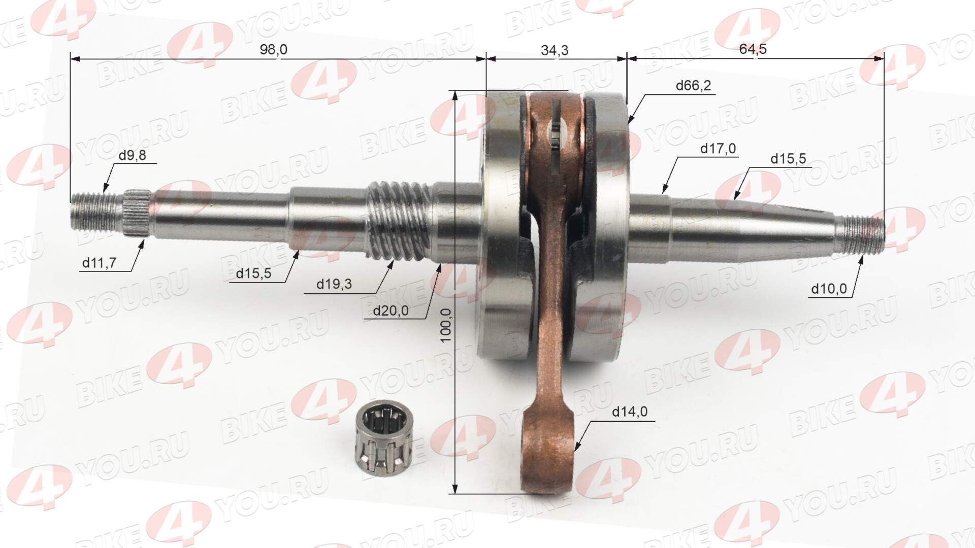 Коленвал TACT50