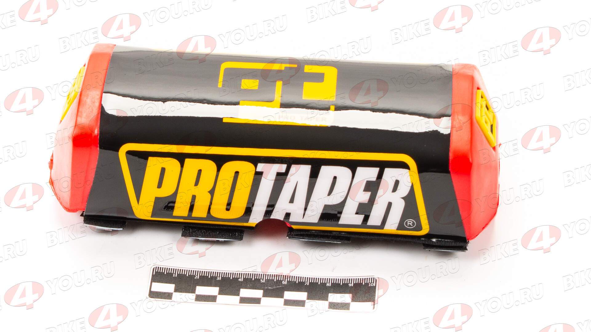 Защита руля прямоугольная №3 красная