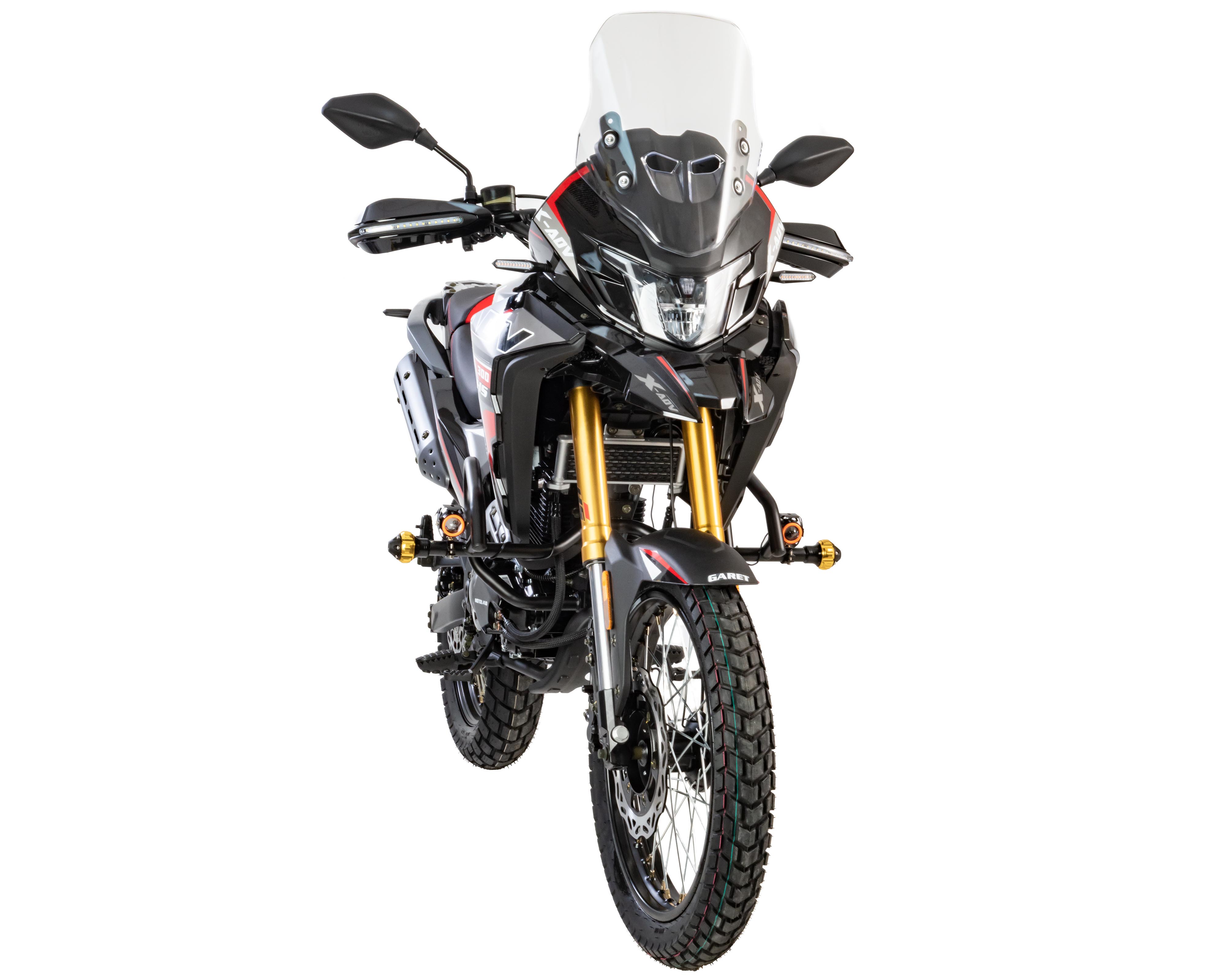 Мотоцикл Кросс 300 ENDURO GARET 19/17 черный