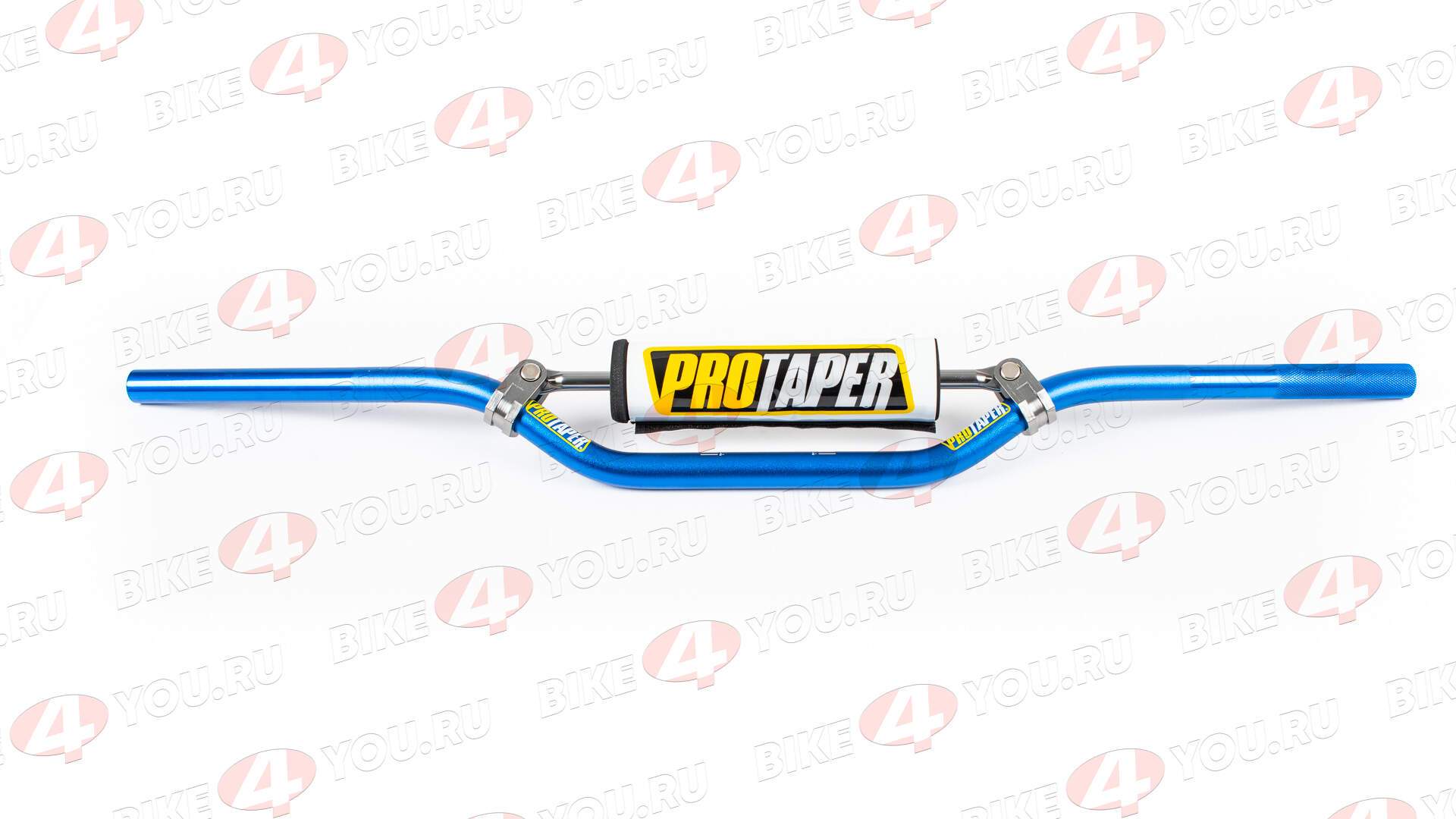 Руль 22мм №1 с перекладиной+защита синий