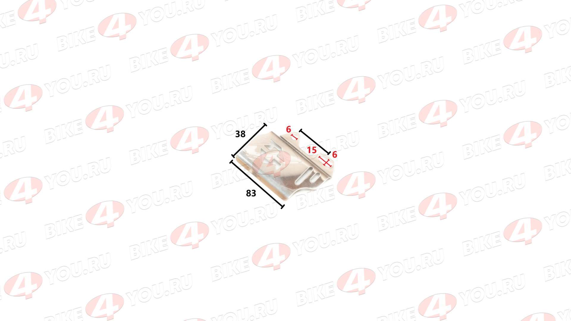 Защита заднего тормозного цилиндра