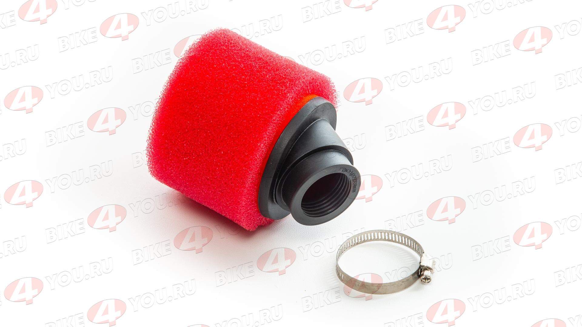 Фильтр возд. нулевик №2 (d=32mm) поролон красный