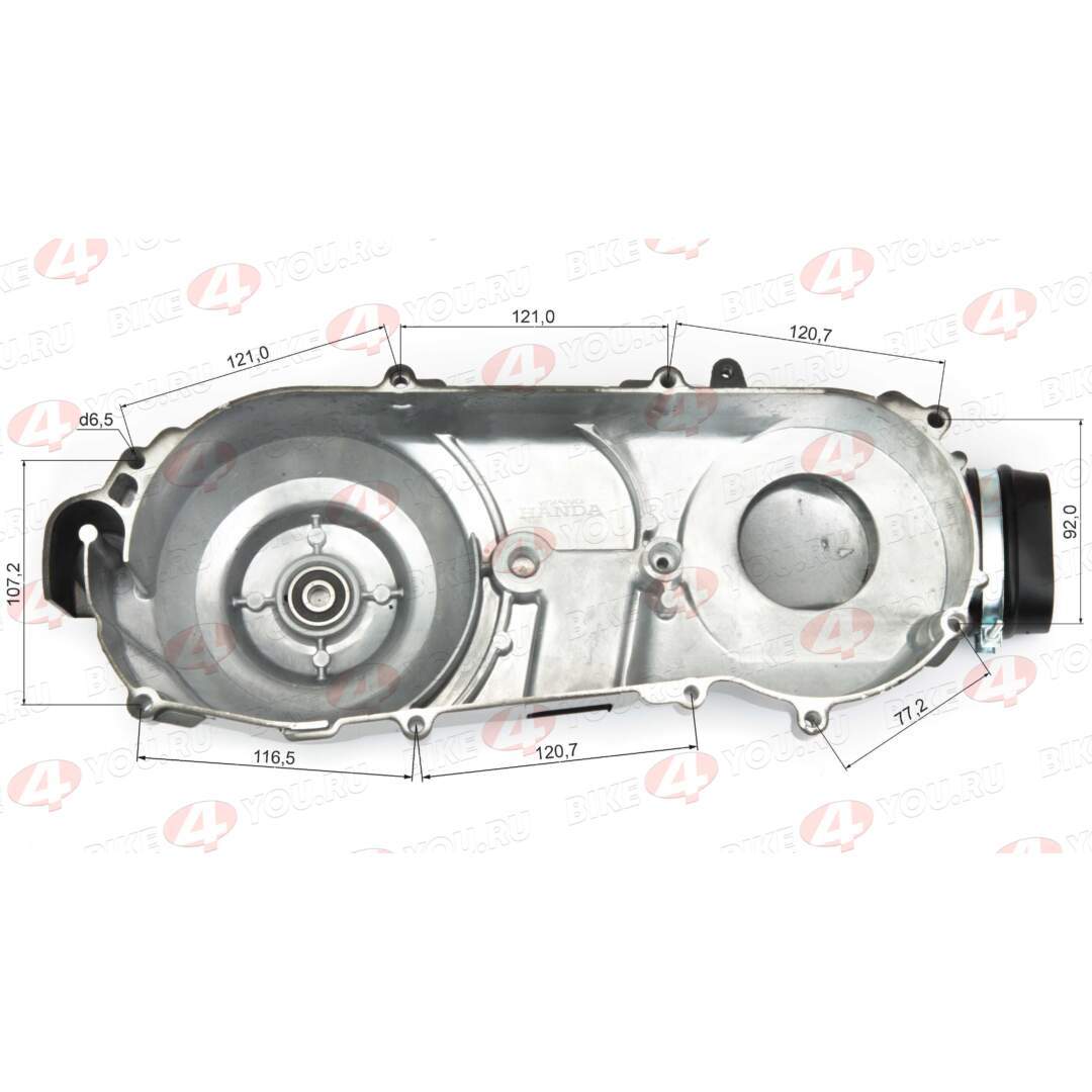 Крышка вариатора 161QMK-B2 200см3 с реверсом