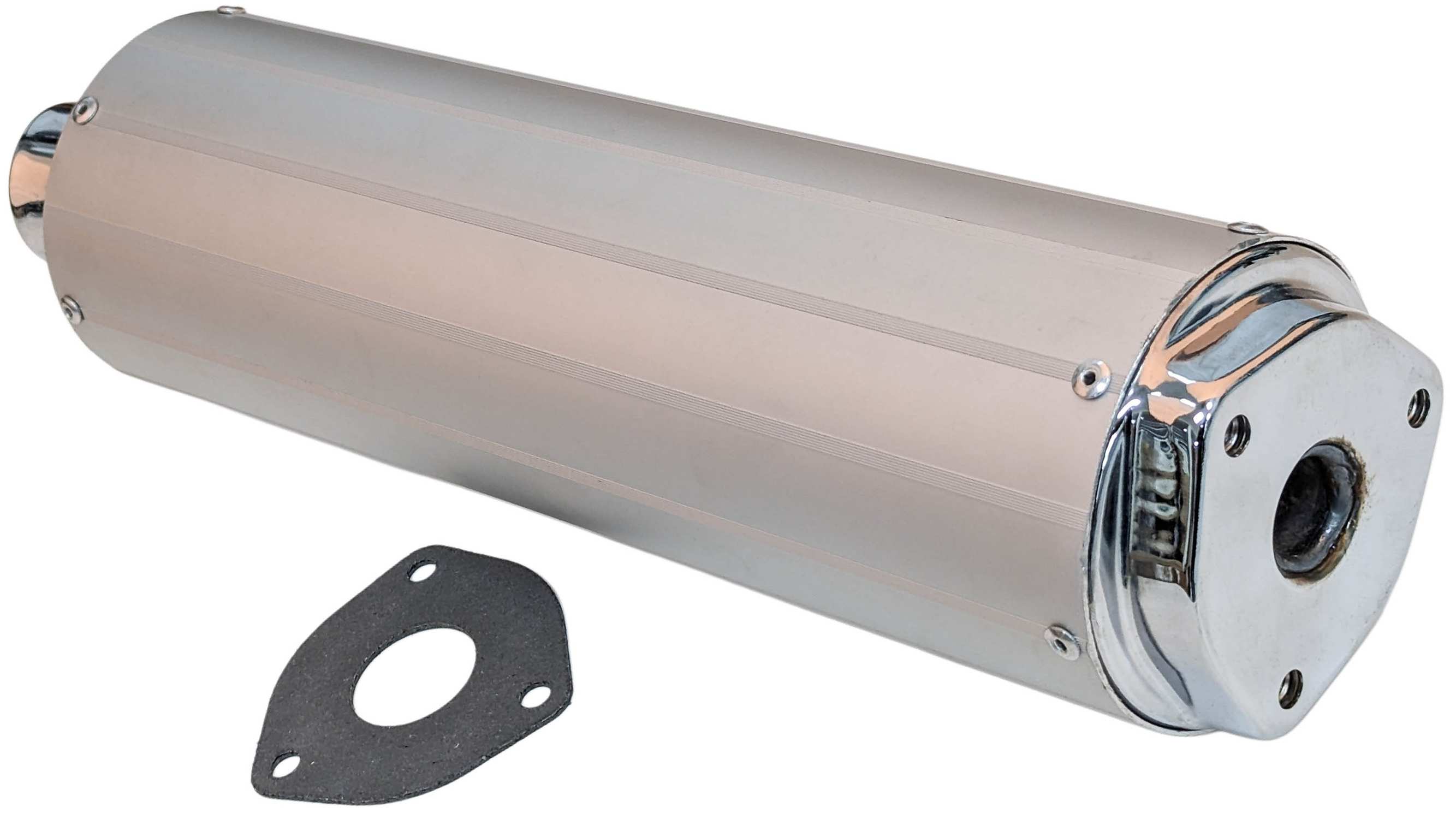 Глушитель (12") с коленом 139QMB 50/80см3