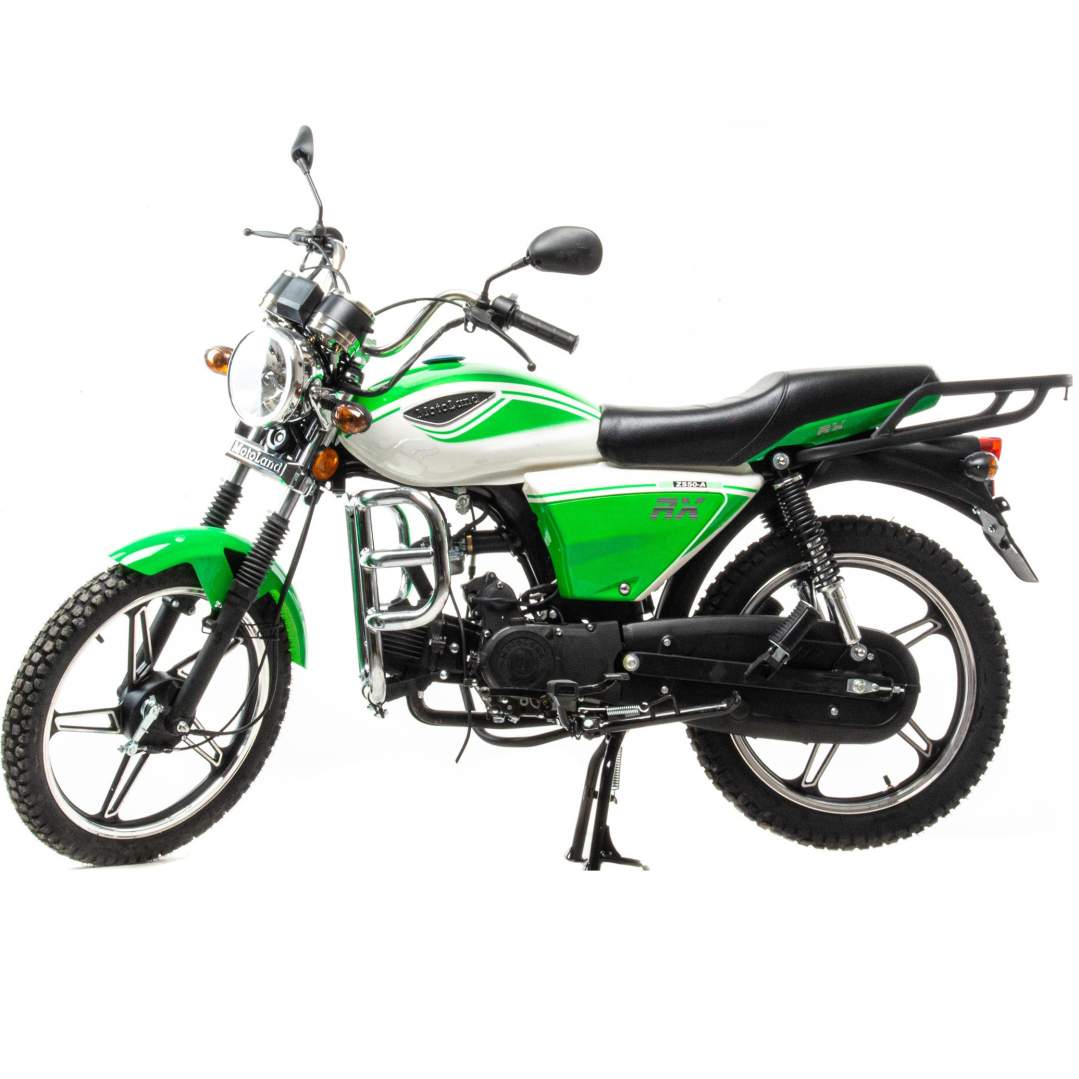 Мопед Motoland Альфа RX 11 зеленый