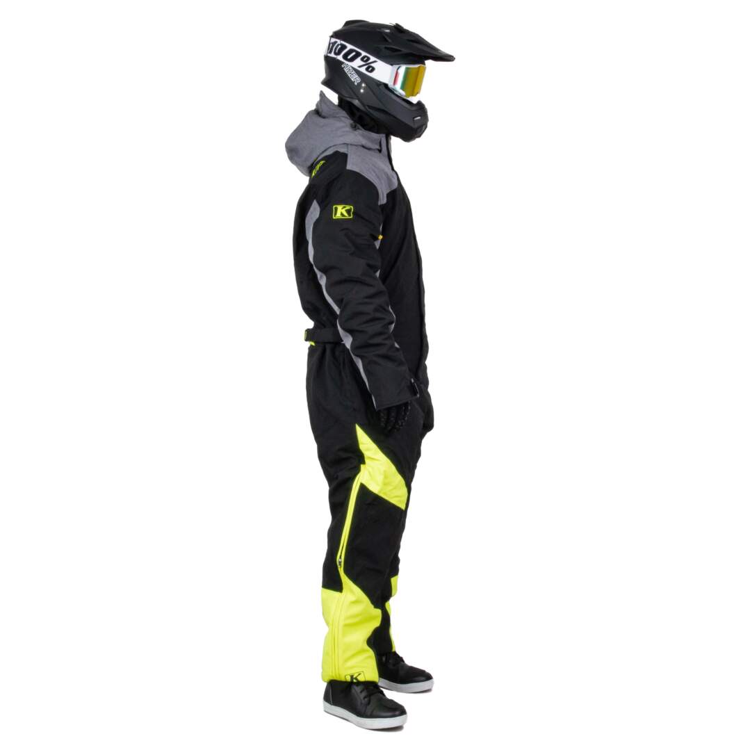 Комбинезон для снегохода KLIM RAILSLIDE №1 black-yellow (текстиль) (XXL)