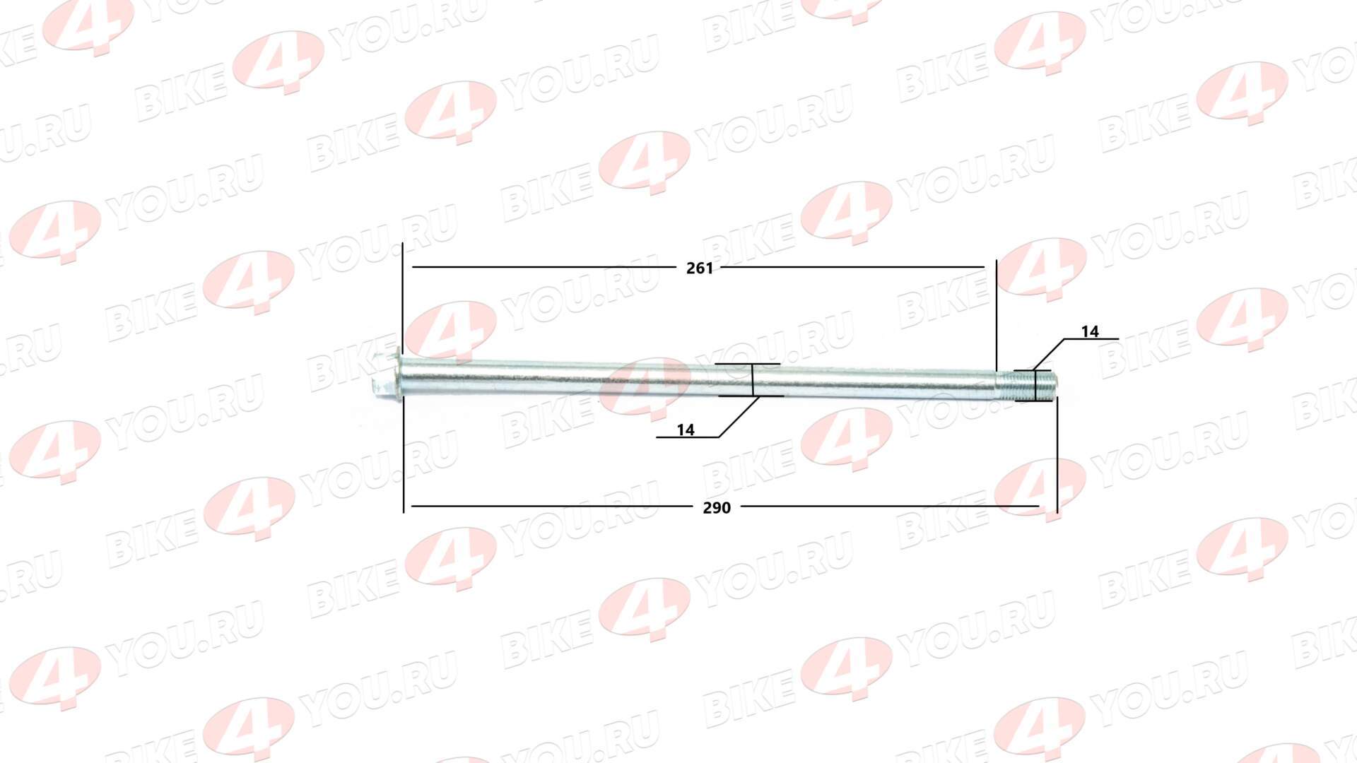 Ось маятника M14×290×1.25 ATV ALL ROAD/ADVENTURE