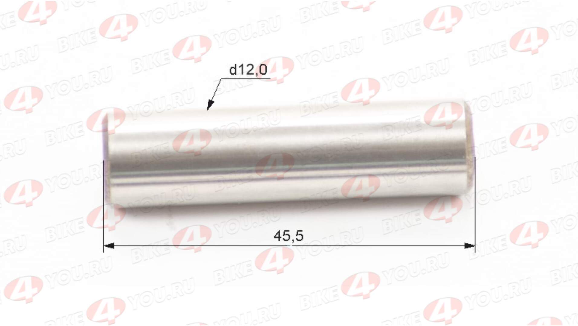 Вал шестерни редуктора №1 194MQ (NC450) ZS