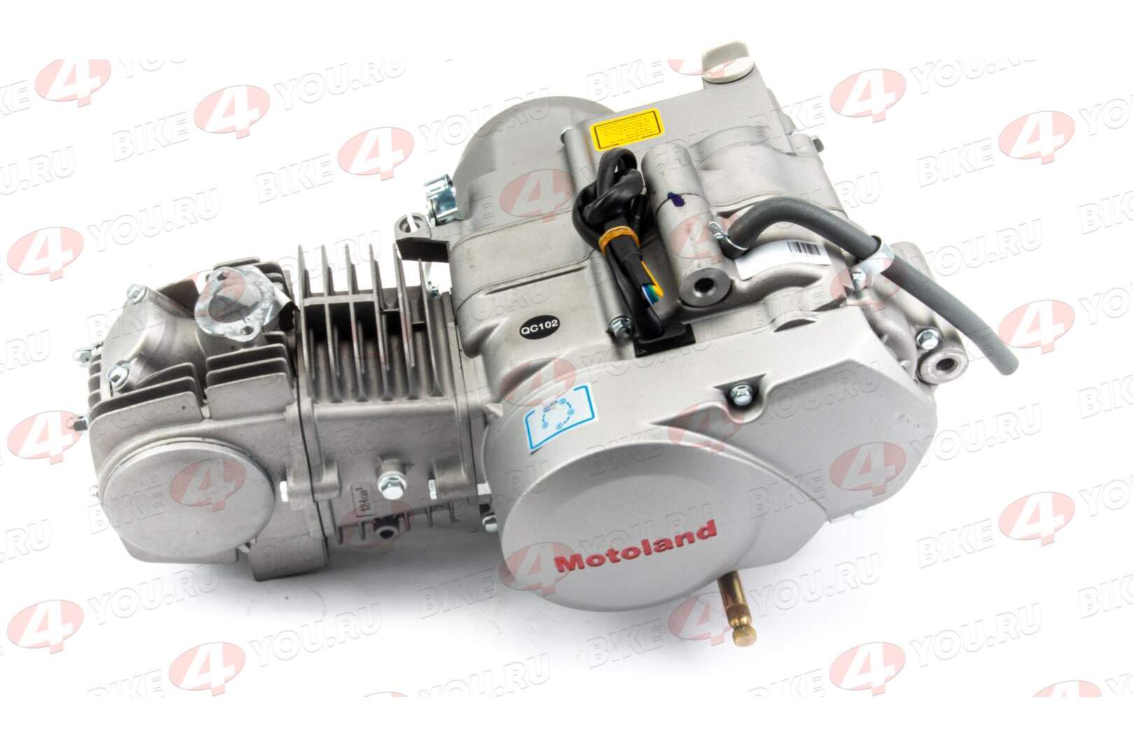 Двигатель 125см3 153FMI, 4 ск, без стартера