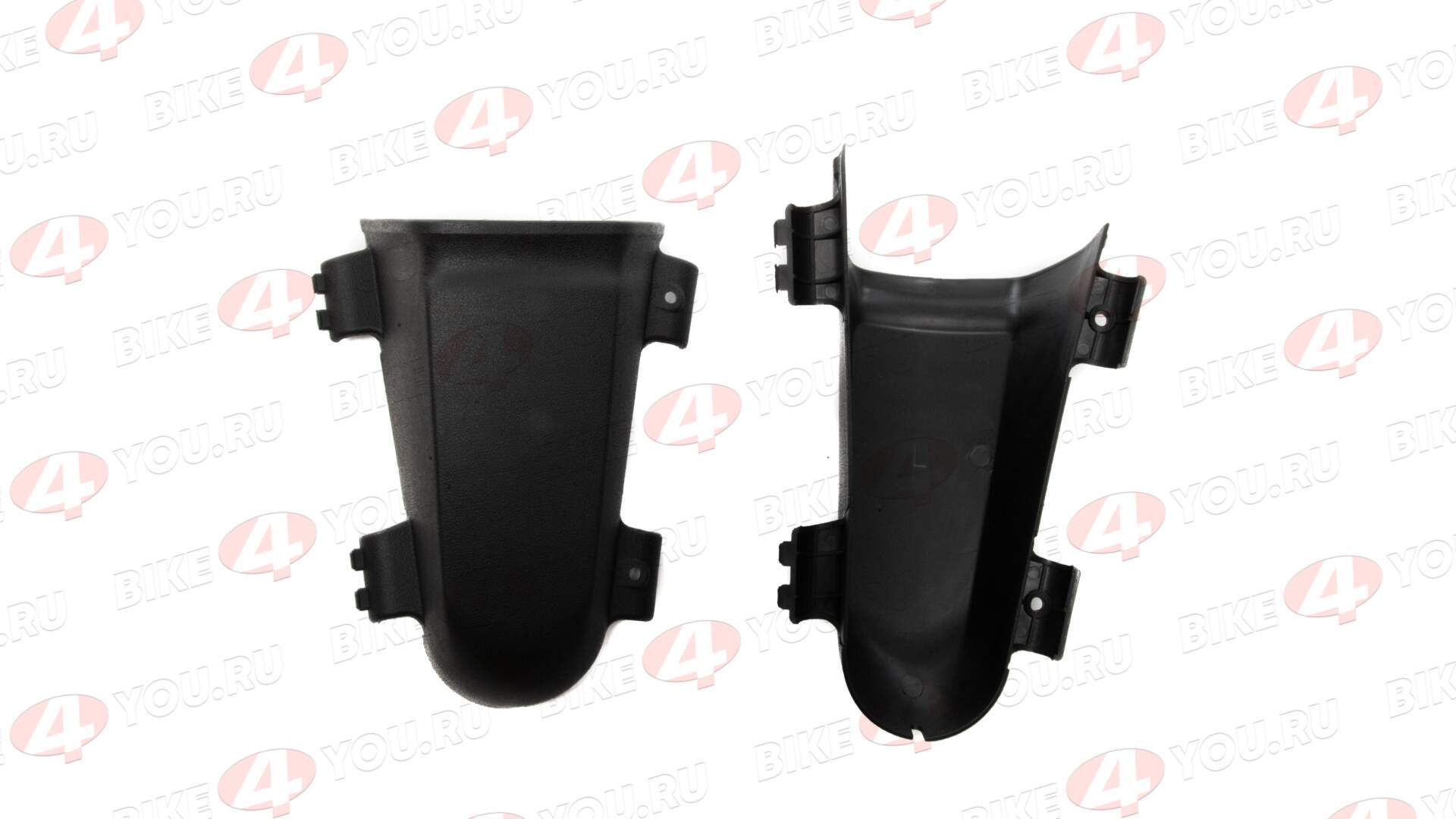 Дуги передние с пластиковыми кофрами (комплект)  Альфа RX LUX