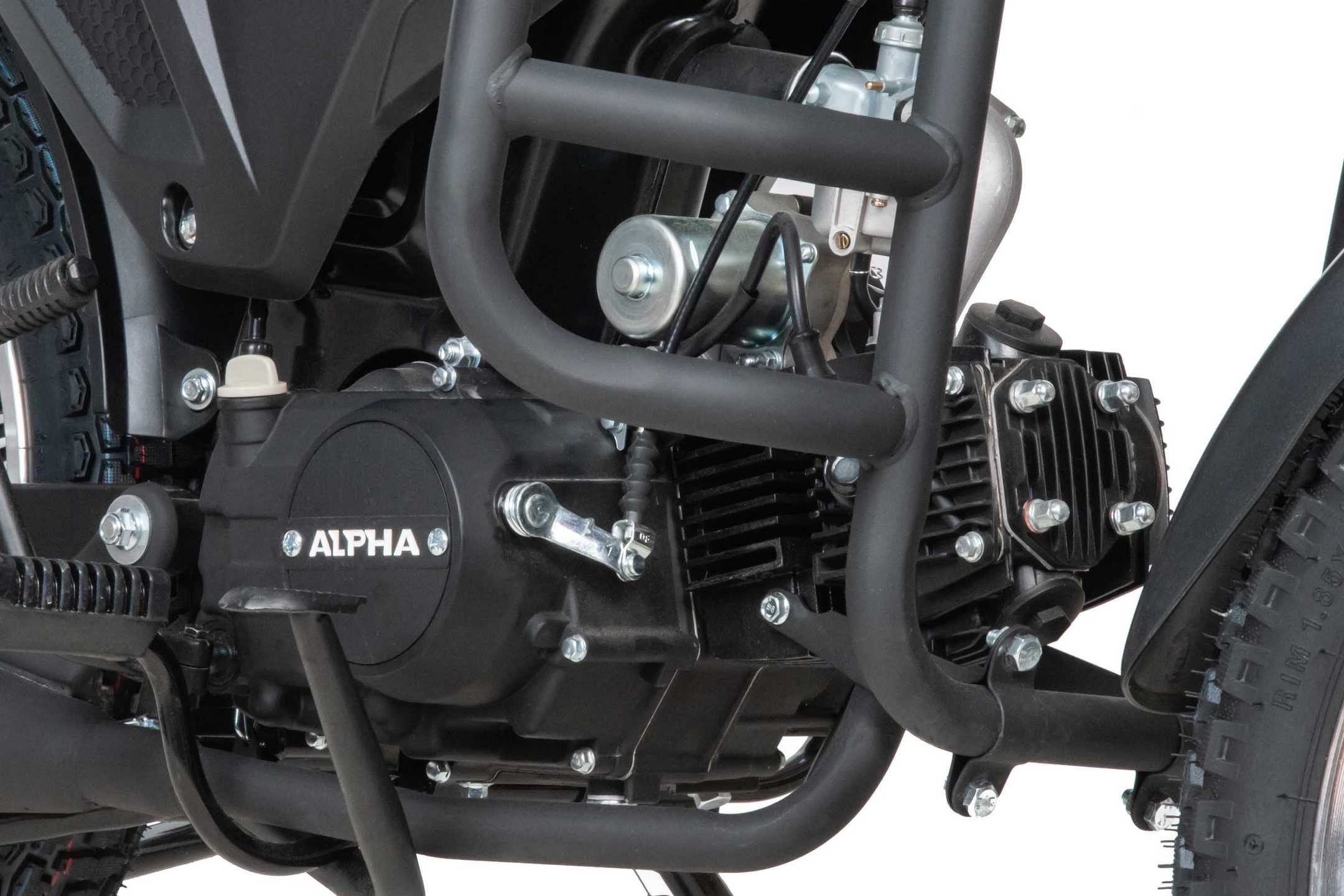 Мопед Motoland Альфа RT 11 (LM48-B) черный  (A)