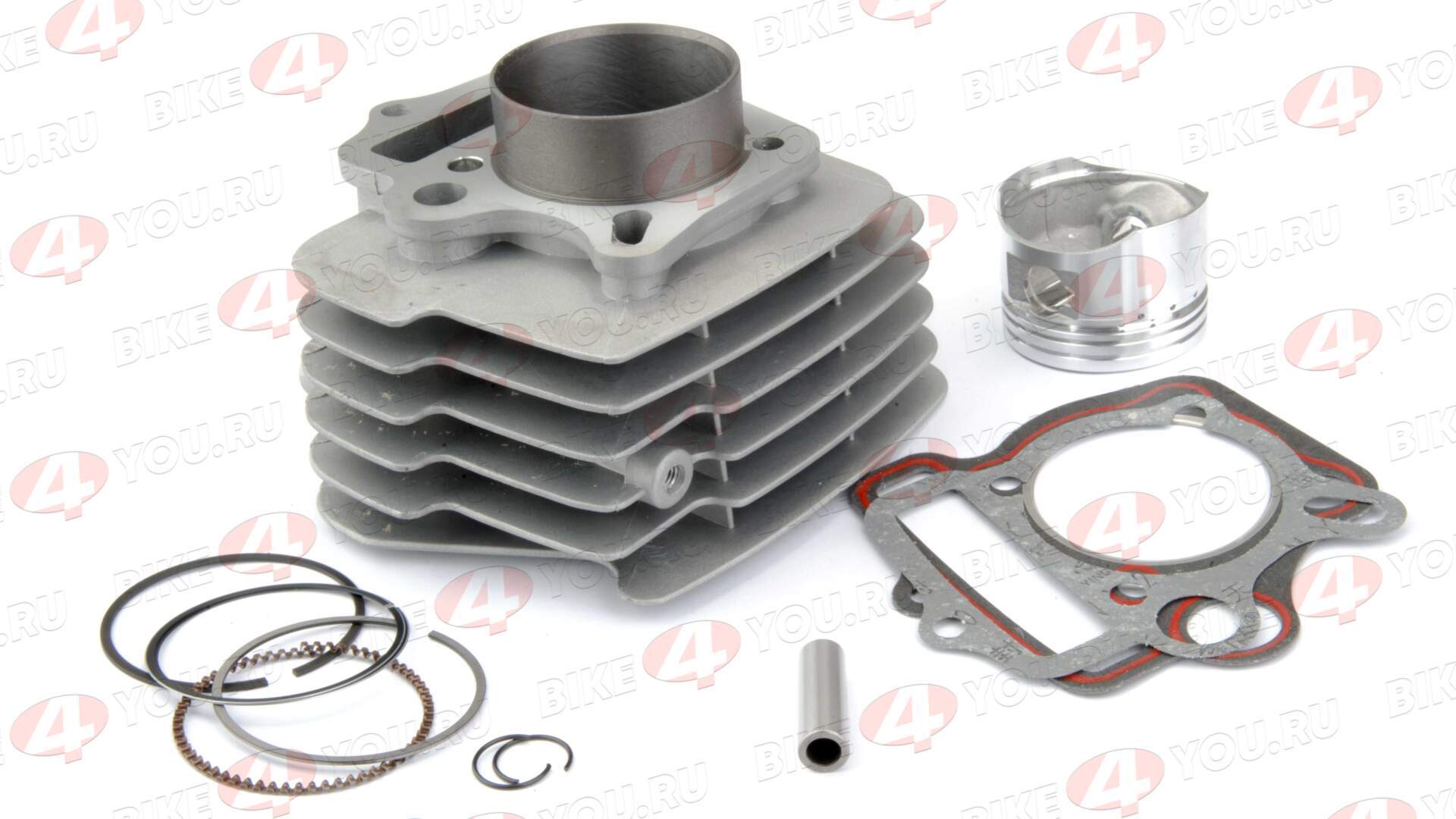 Цилиндро поршневая группа ( ЦПГ ) 152FMI 125см3 X-TECH алюминиевая