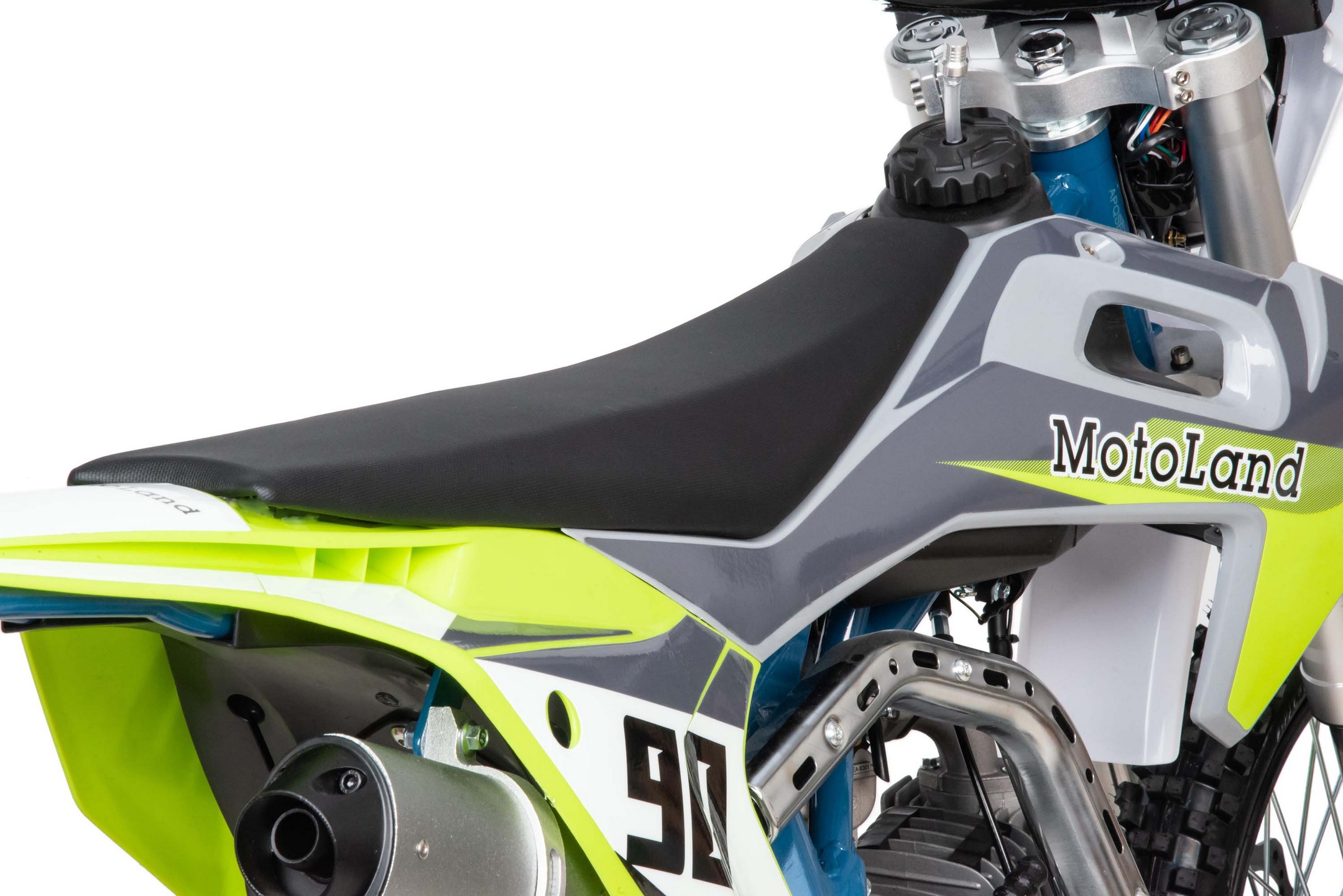 Питбайк  Motoland TCX125 E 17/14 зеленый NEW