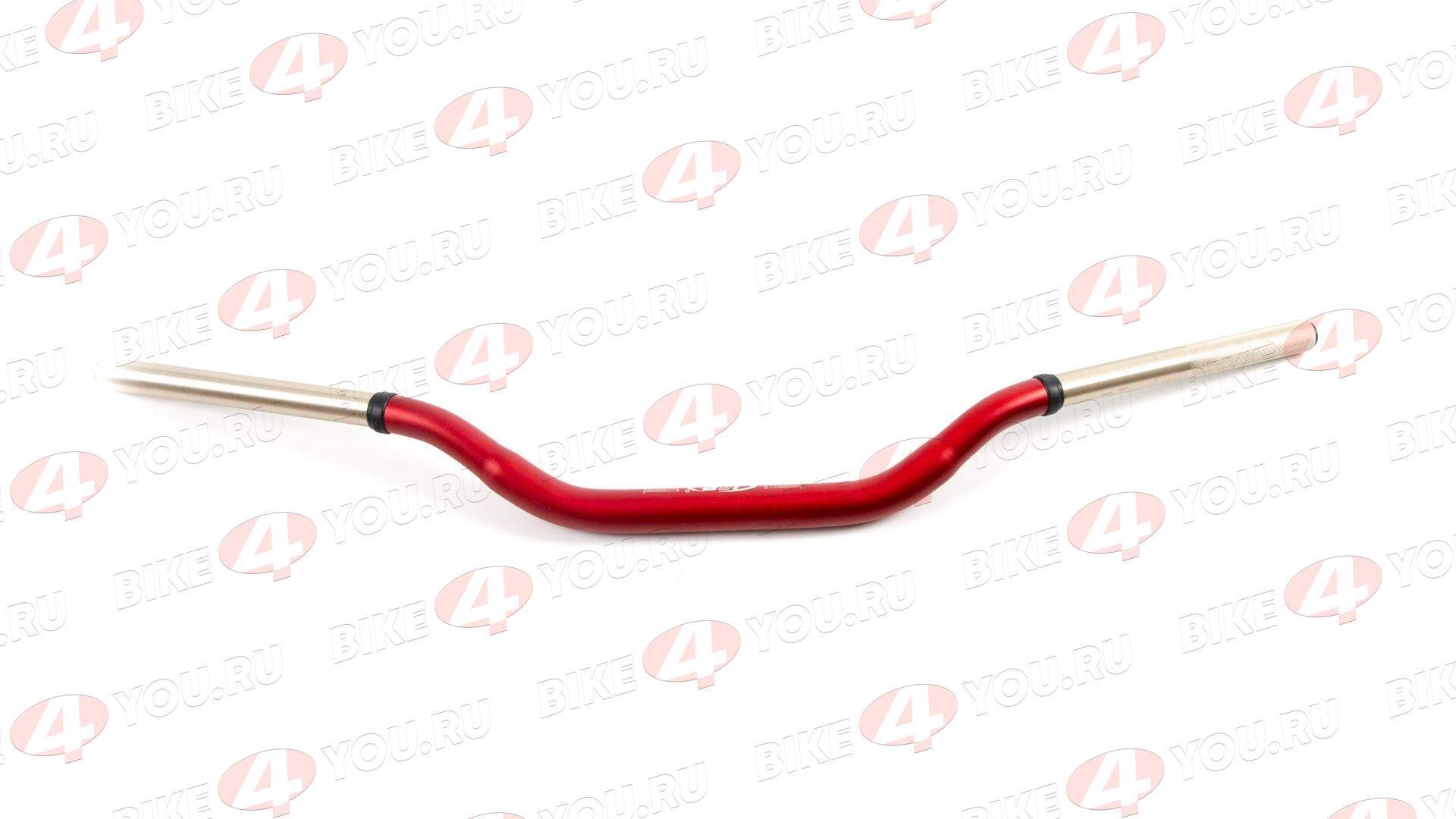 Руль 28мм №2 двухслойный красный