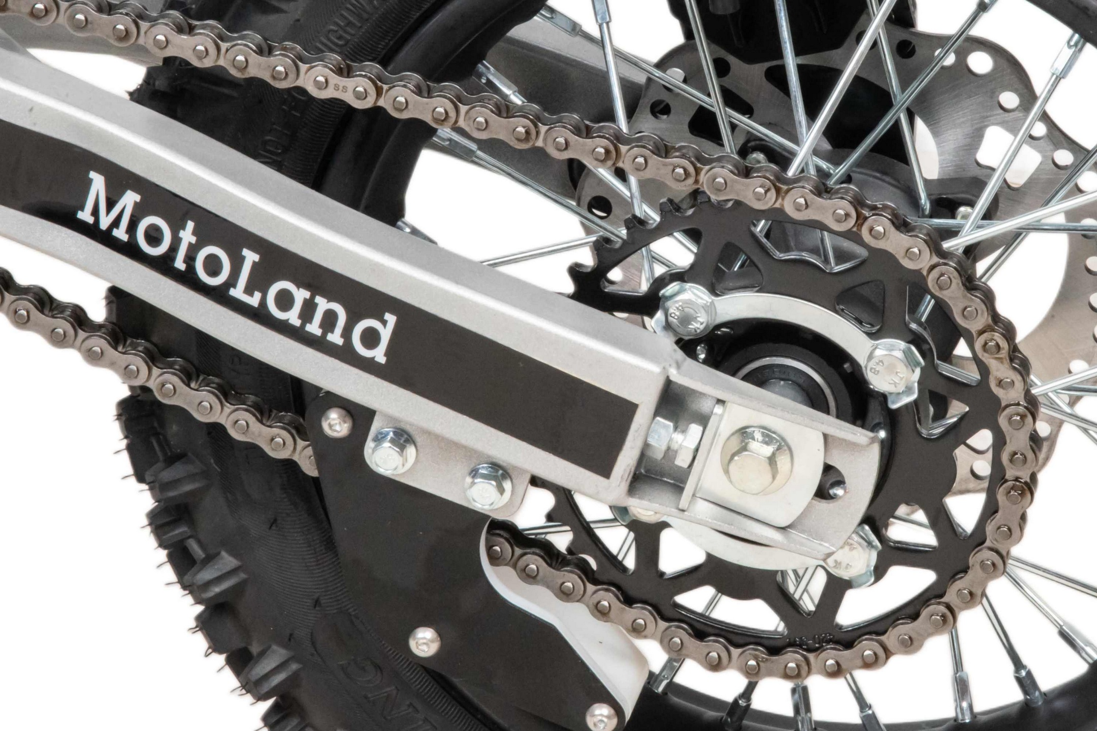 Питбайк  Motoland TCX125 E 14/12 + фара синий