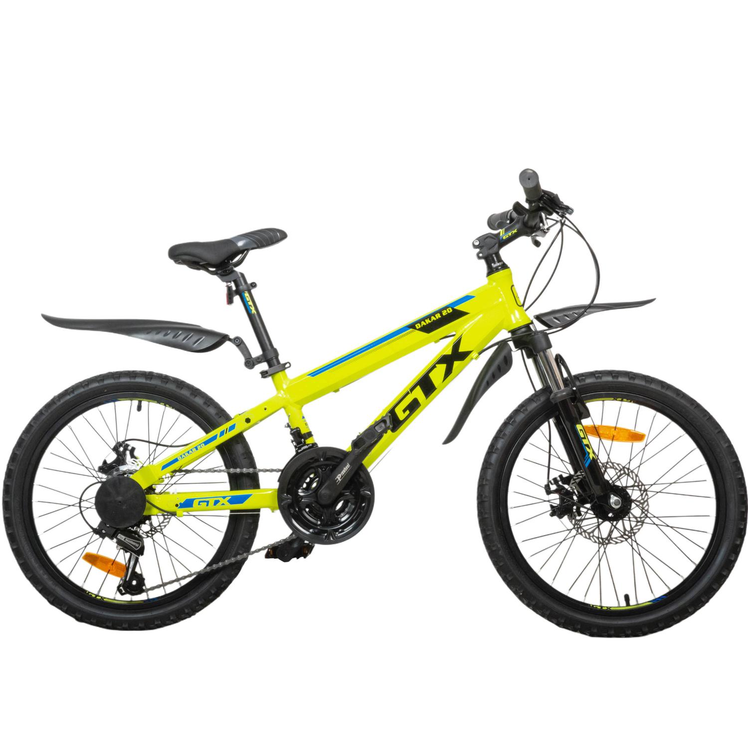 Велосипед 20" GTX DAKAR (рама 10.5") (000075) (зеленый)