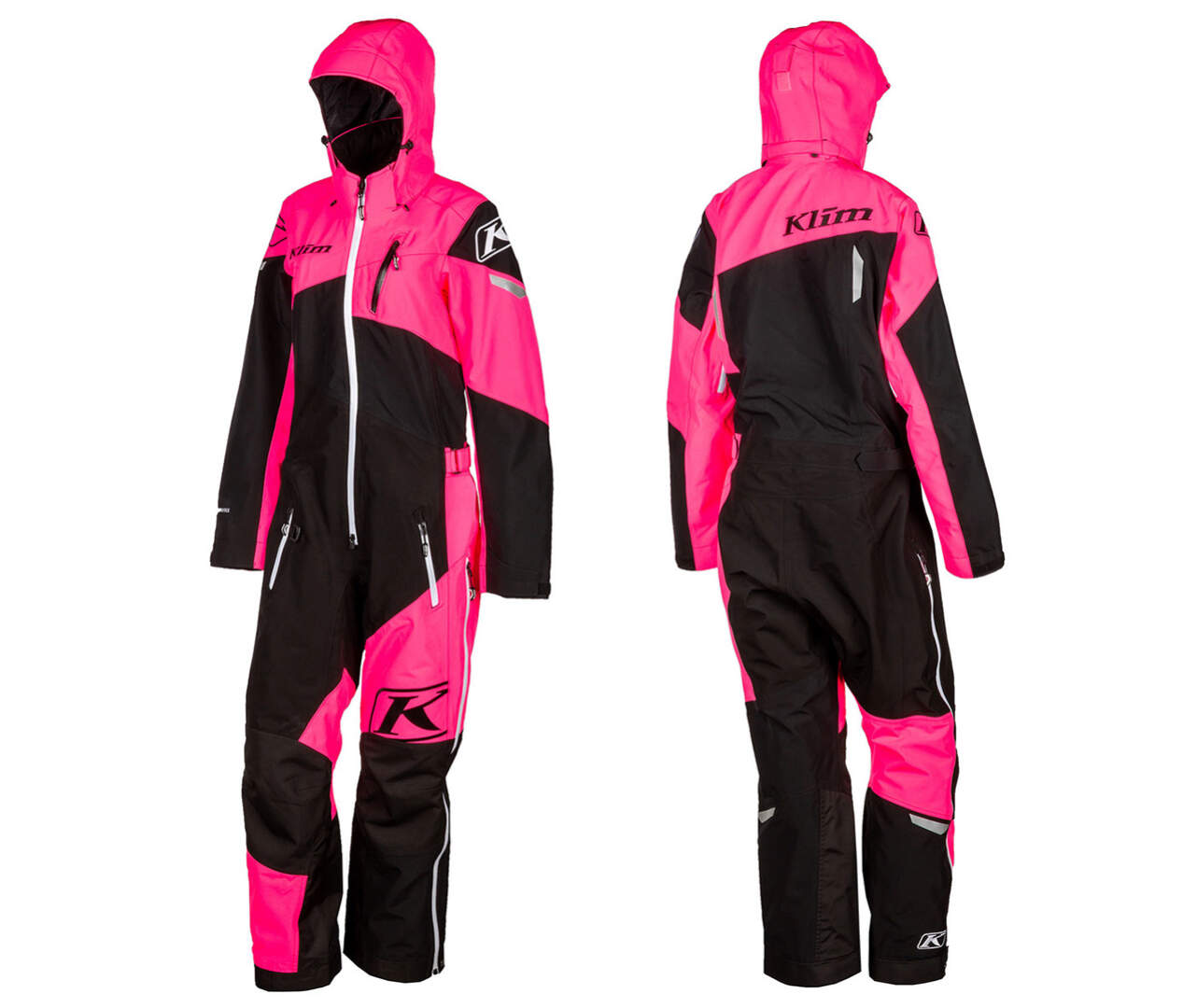 Комбинезон для снегохода (женский) KLIM SHREDSA ONE-PIECE №5 pink (текстиль) (L)