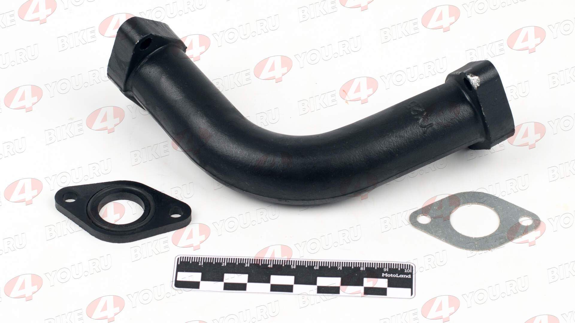 Патрубок впускной с прокладкой (метал) Voyage 125