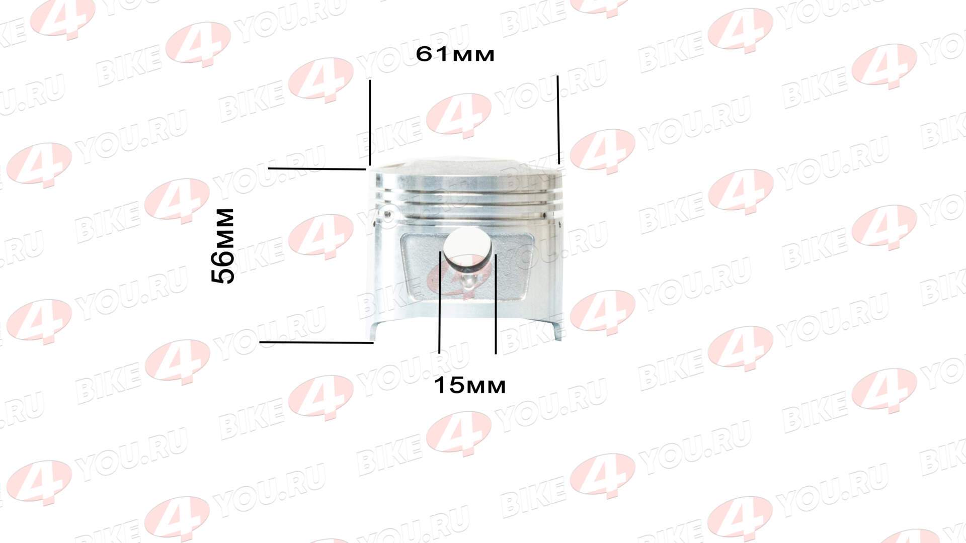 Поршень в сборе 161FMJ (CB150D) d=61mm 