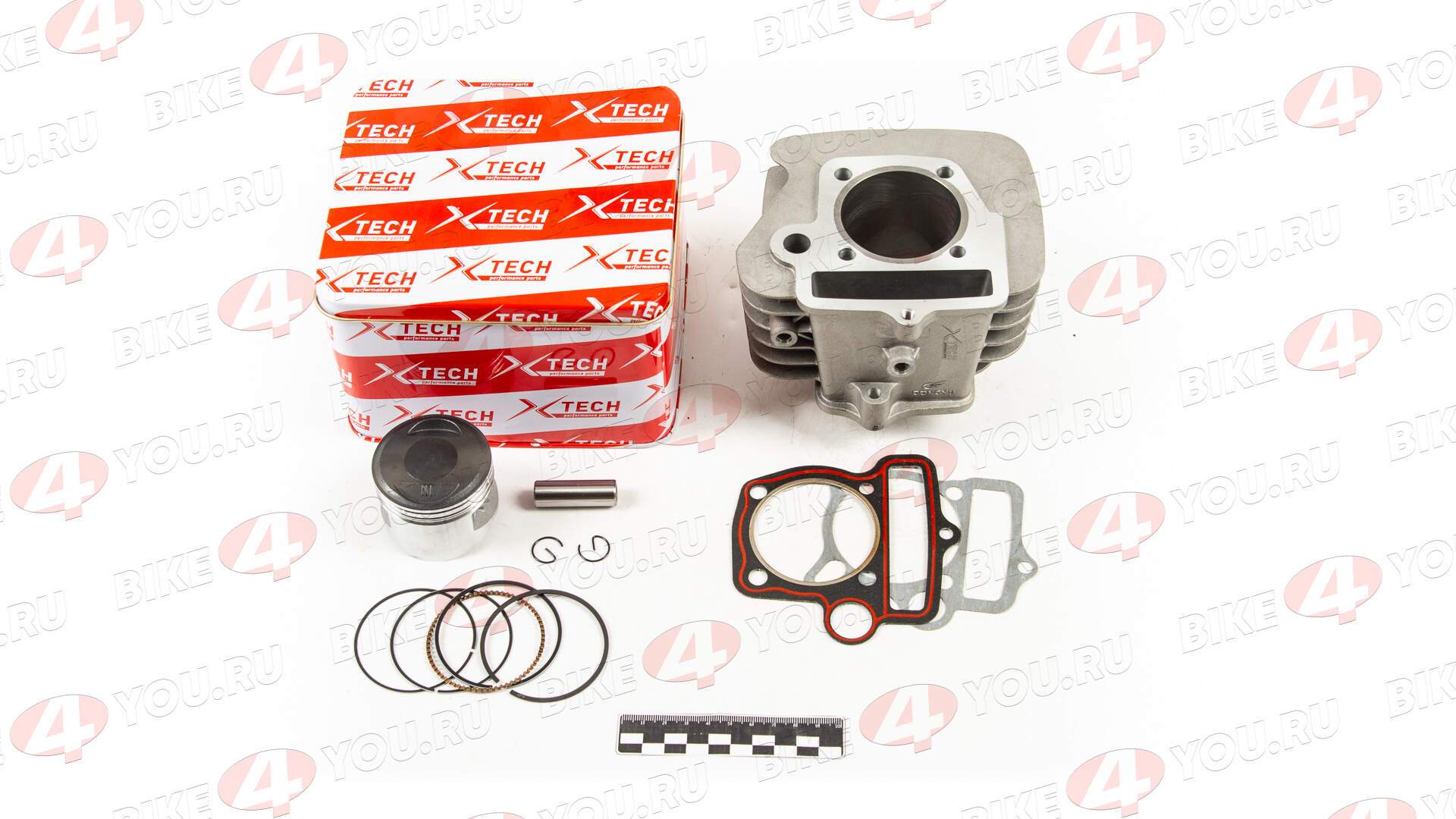 Цилиндро поршневая группа ( ЦПГ ) YX150 (W150-5) 150см3  X-TECH 