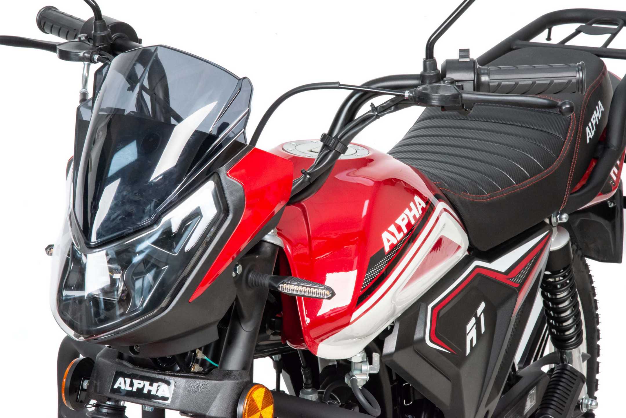 Мопед Motoland Альфа RT 11 (LM48-B) красный  (A)