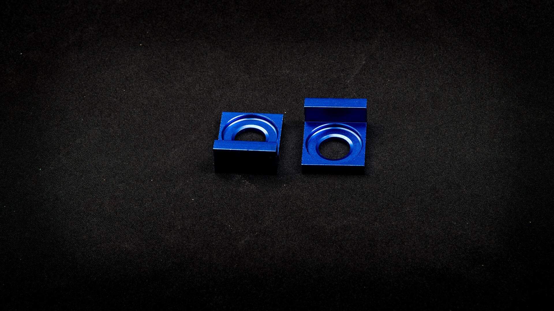 Натяжитель приводной цепи CNC синий (компл. лев+прав) 